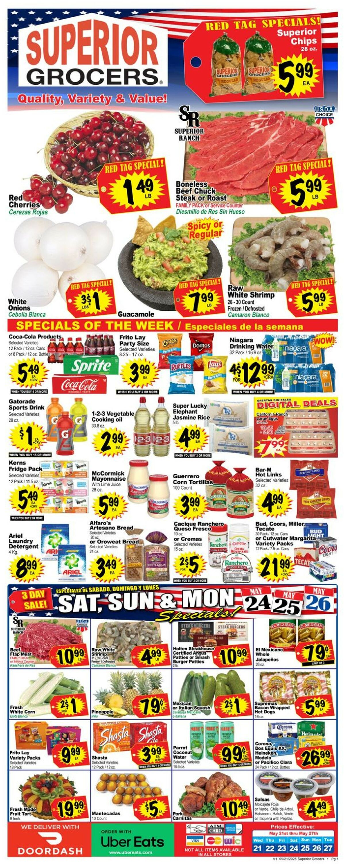 Catalogue Superior Grocers from 05/21/2025