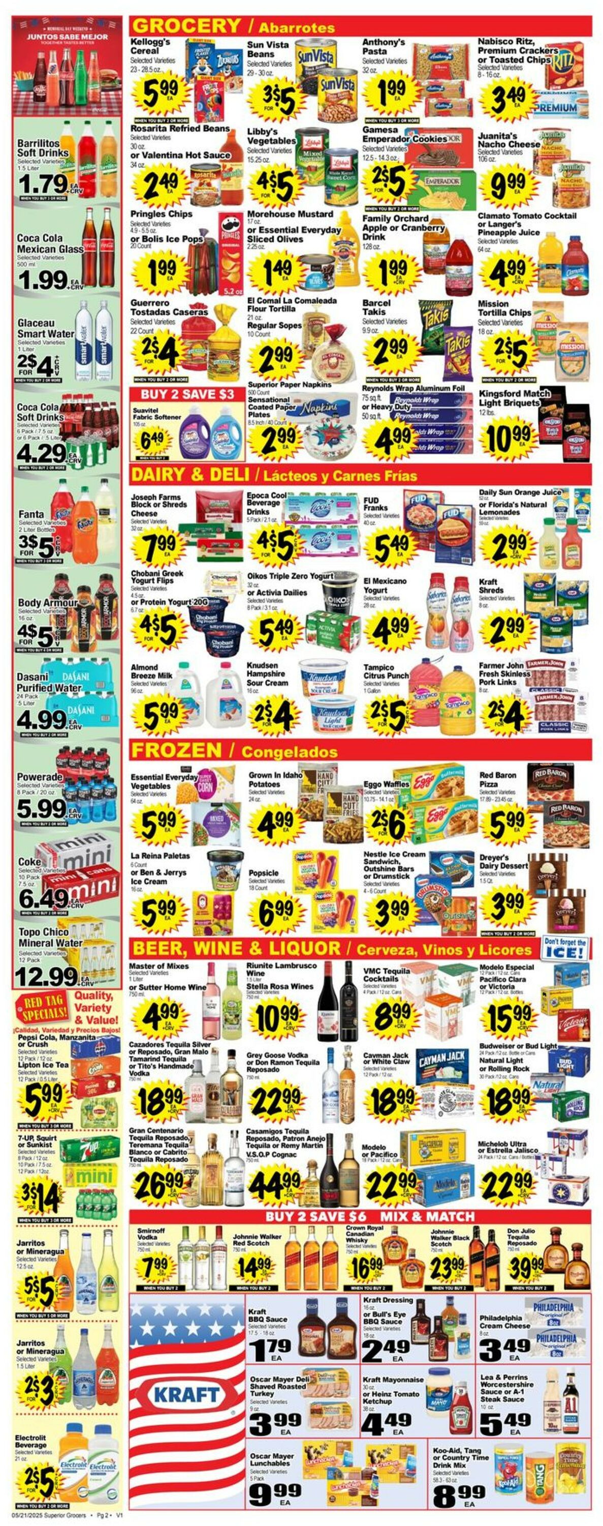 Catalogue Superior Grocers from 05/21/2025