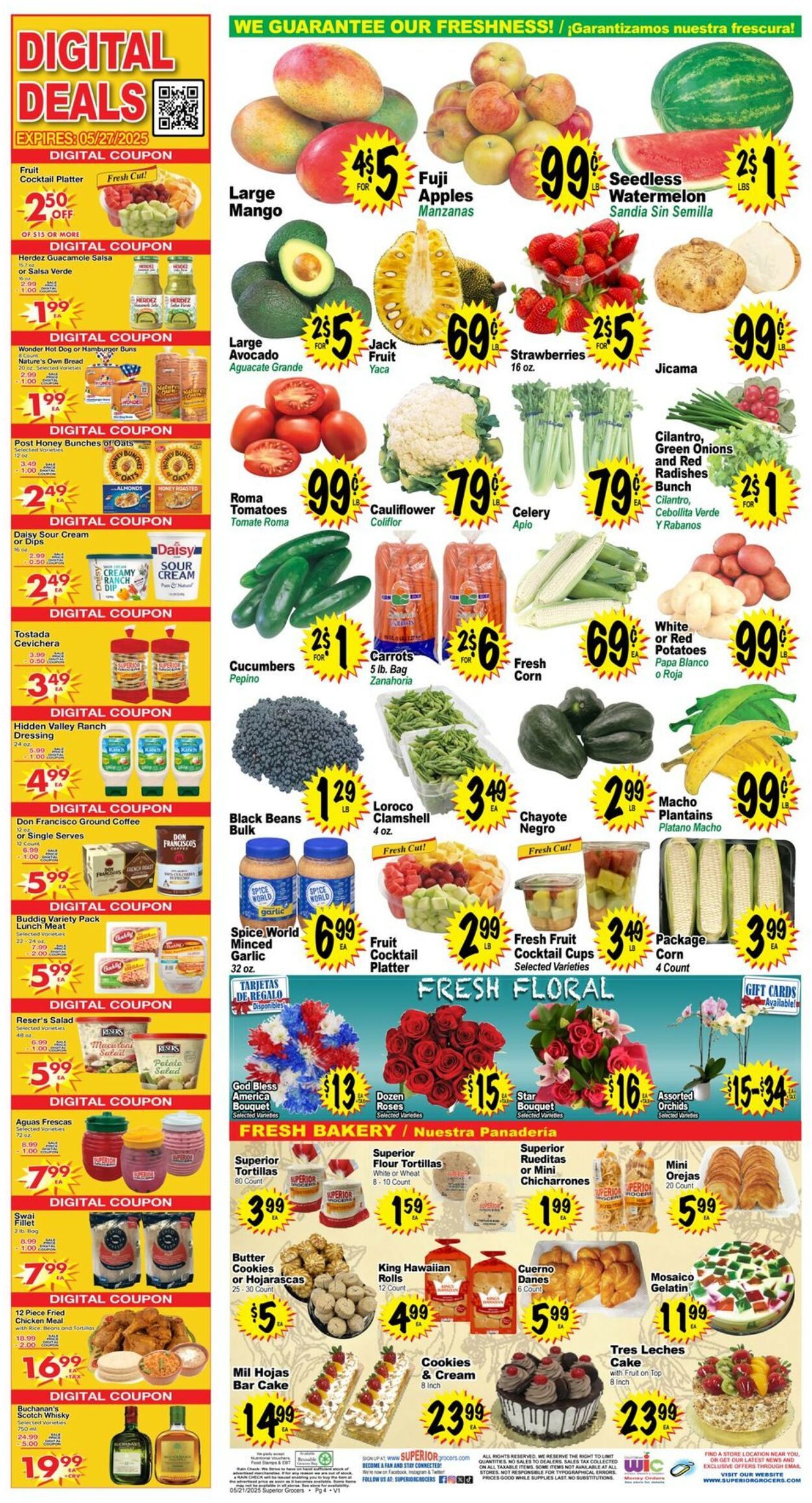 Catalogue Superior Grocers from 05/21/2025
