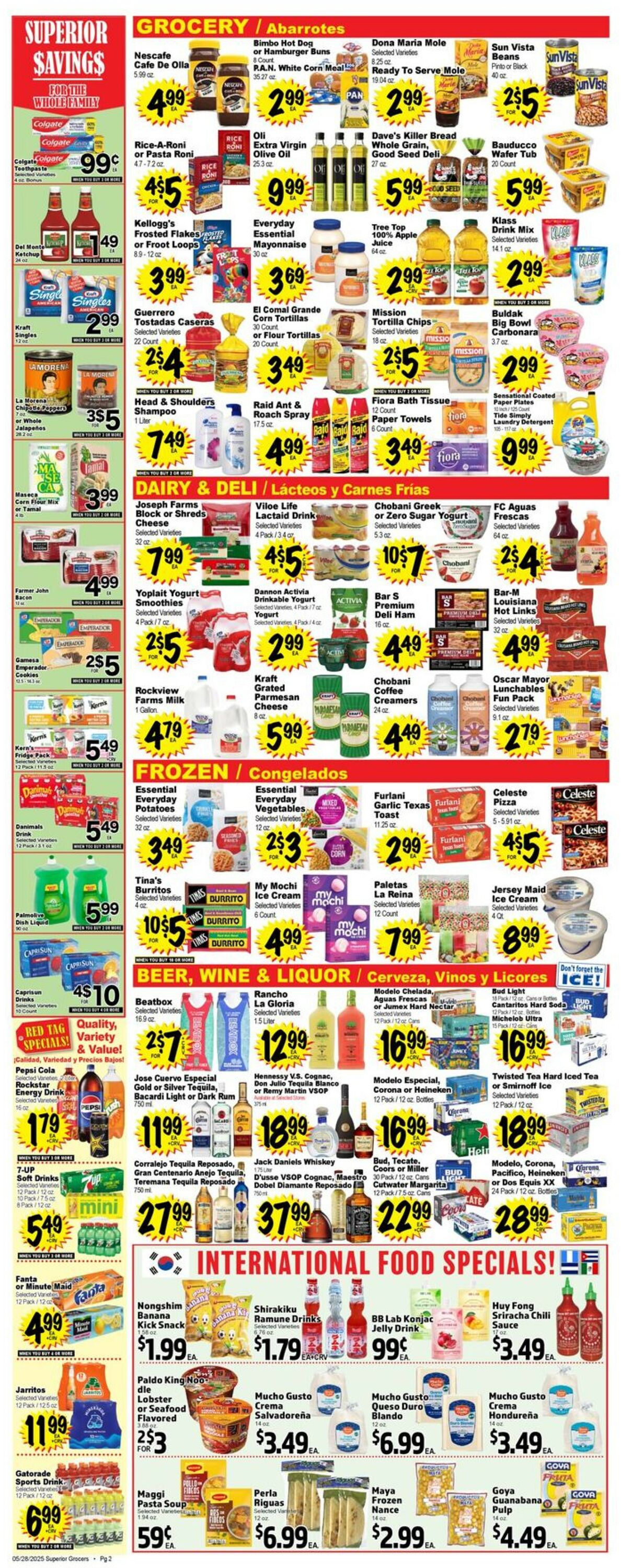 Catalogue Superior Grocers from 05/28/2025