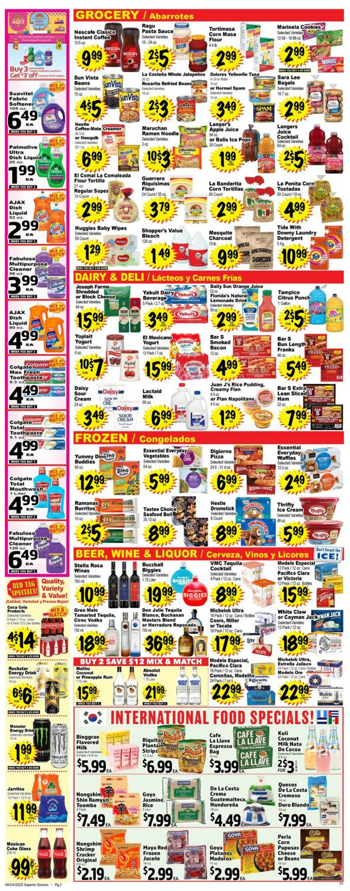 Catalogue Superior Grocers from 06/04/2025