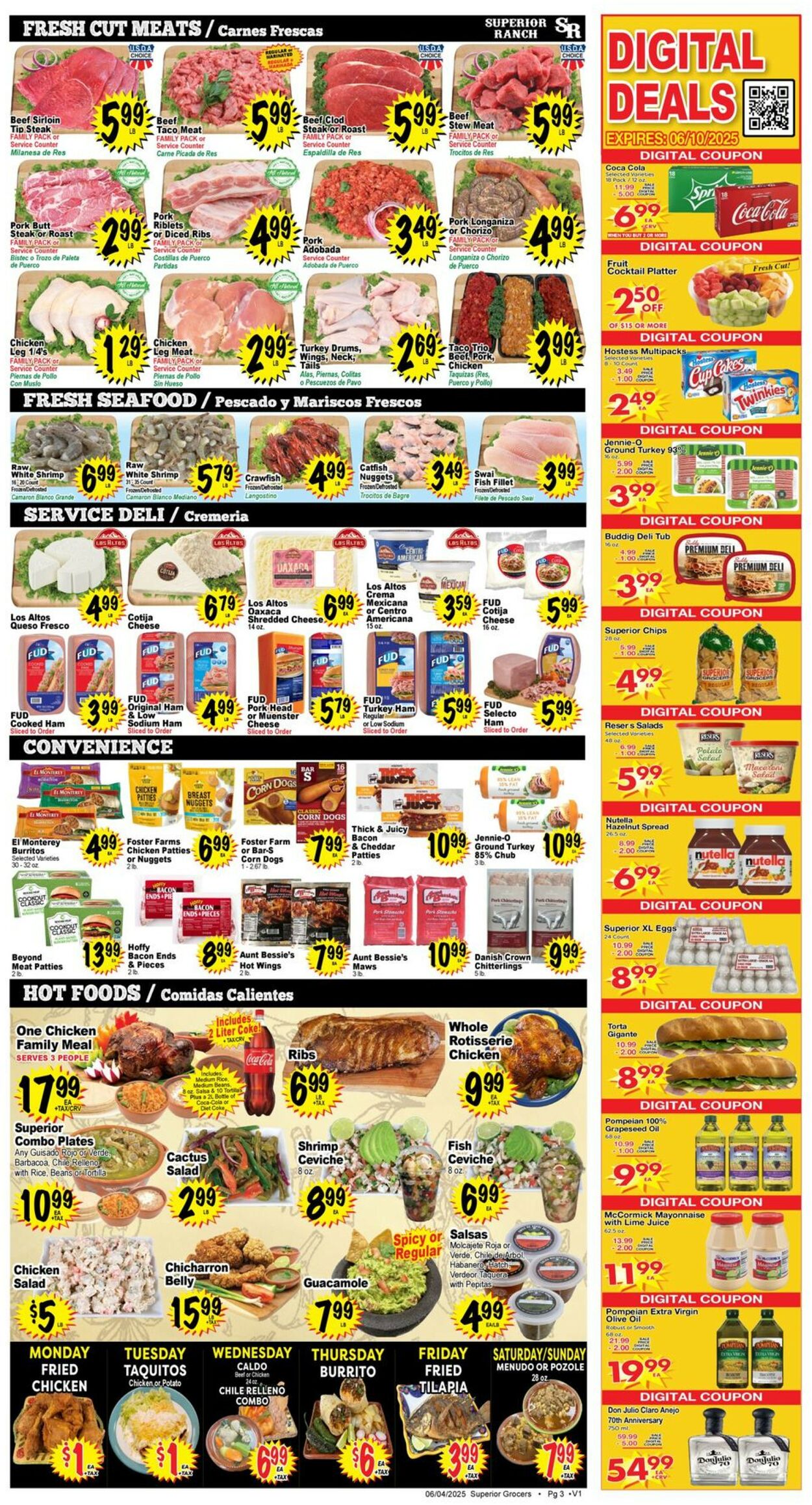 Catalogue Superior Grocers from 06/04/2025