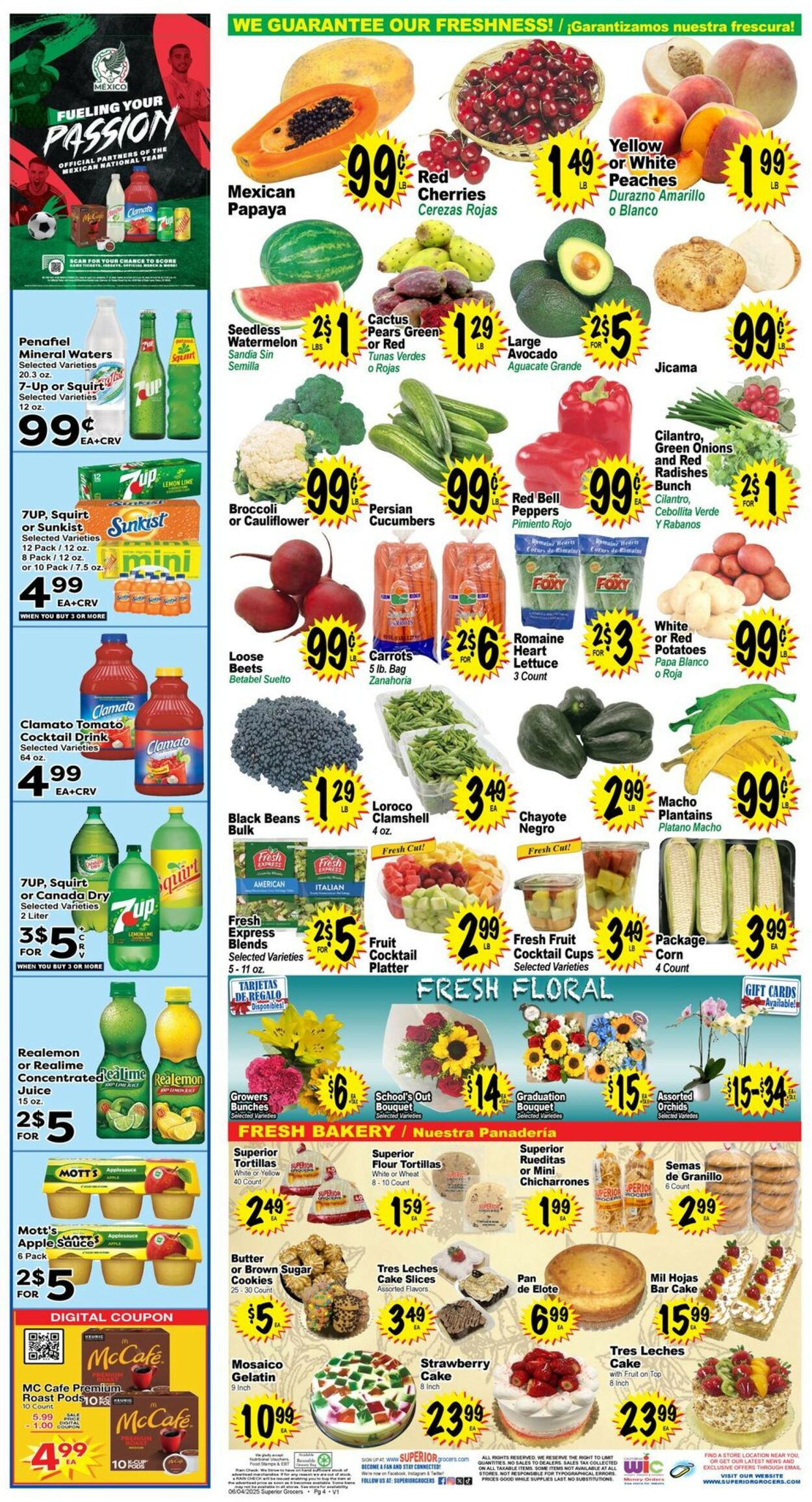 Catalogue Superior Grocers from 06/04/2025