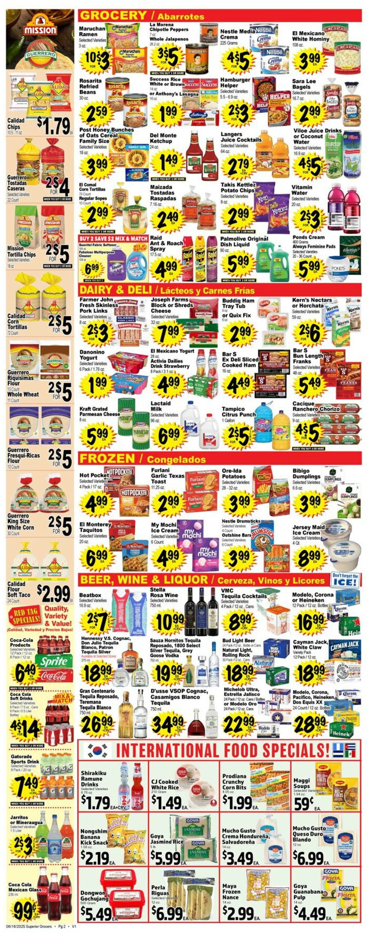 Catalogue Superior Grocers from 06/18/2025