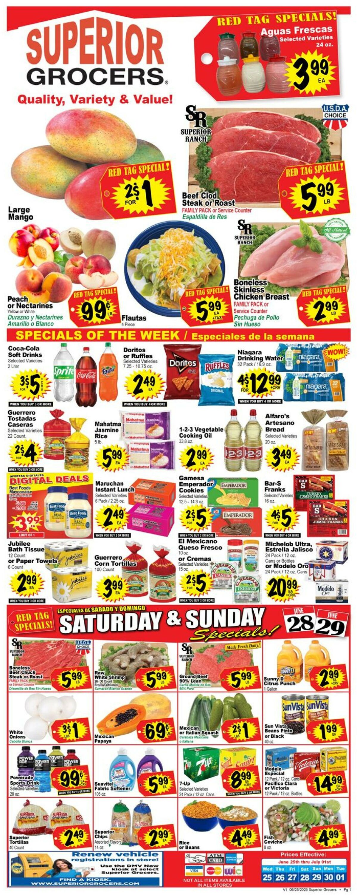 Catalogue Superior Grocers from 06/25/2025
