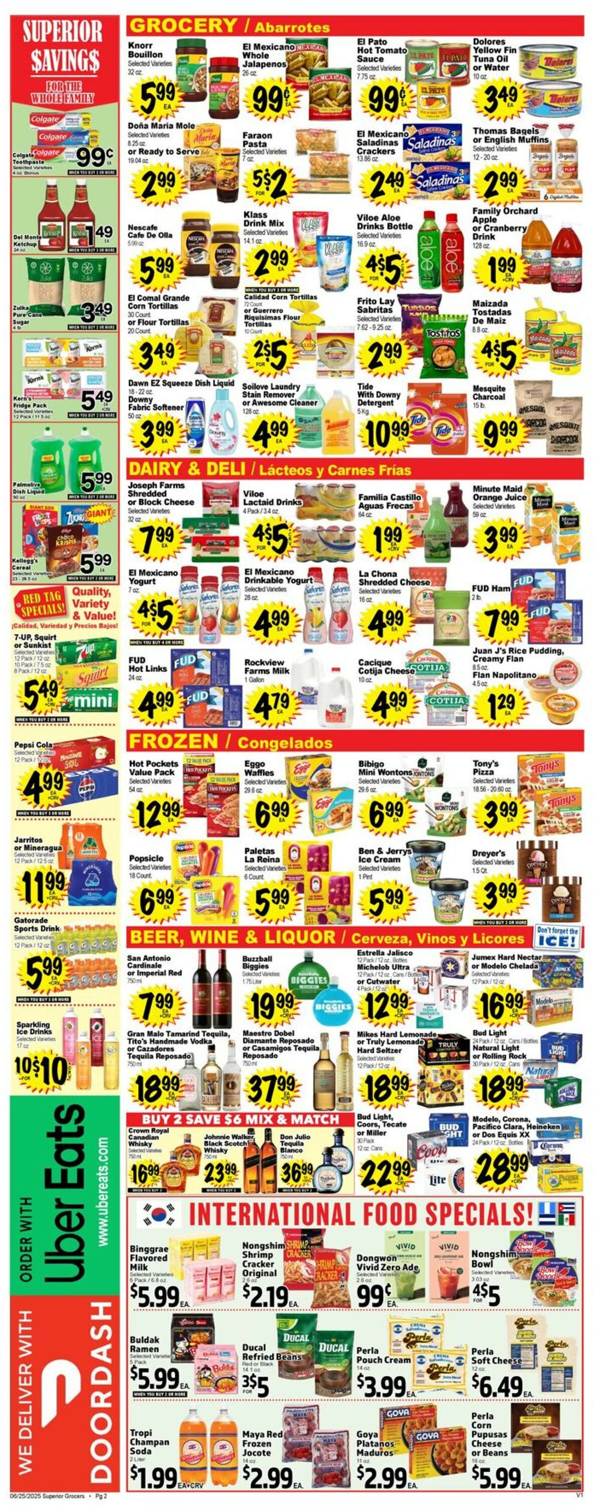 Catalogue Superior Grocers from 06/25/2025