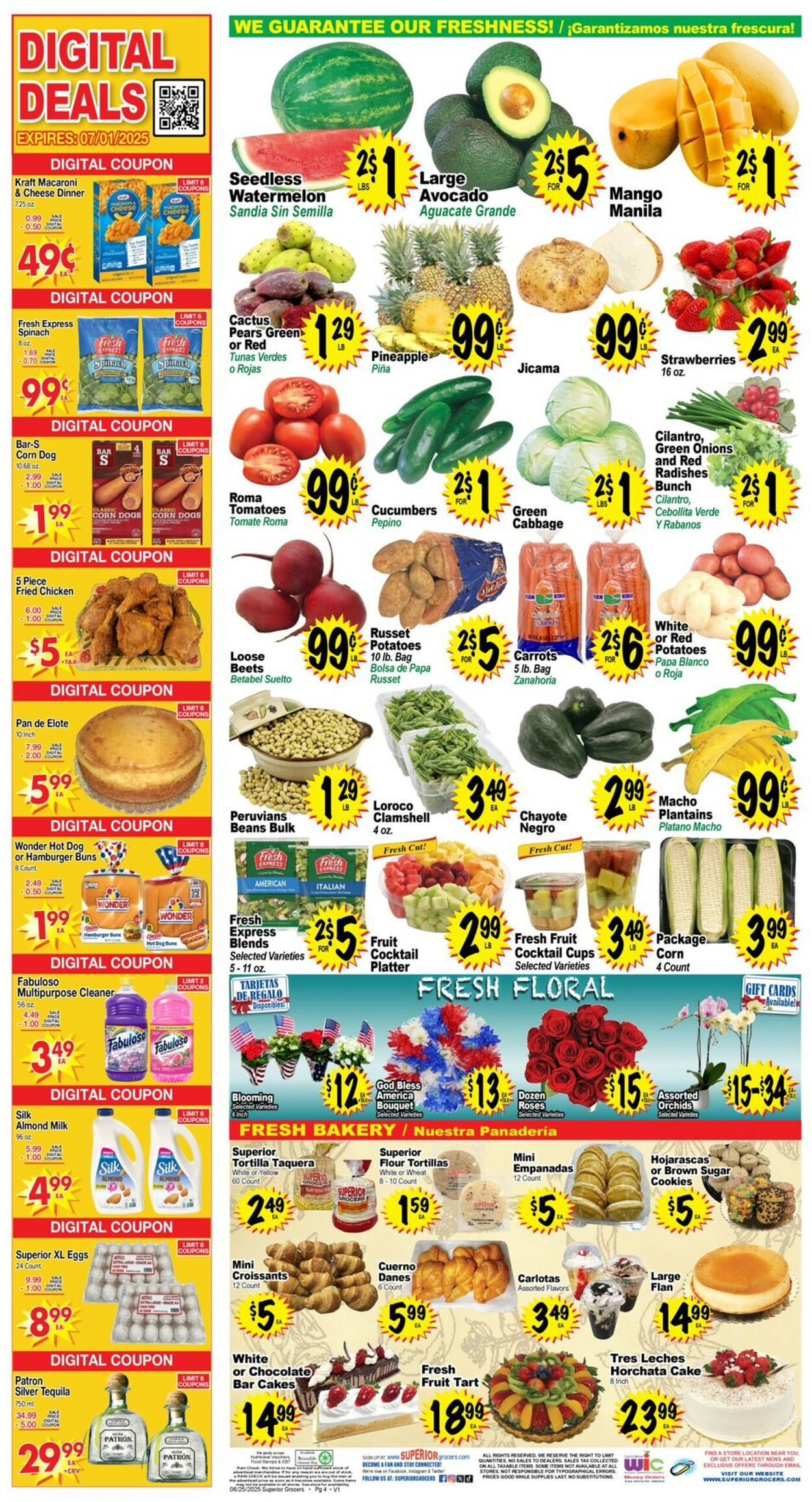 Catalogue Superior Grocers from 06/25/2025