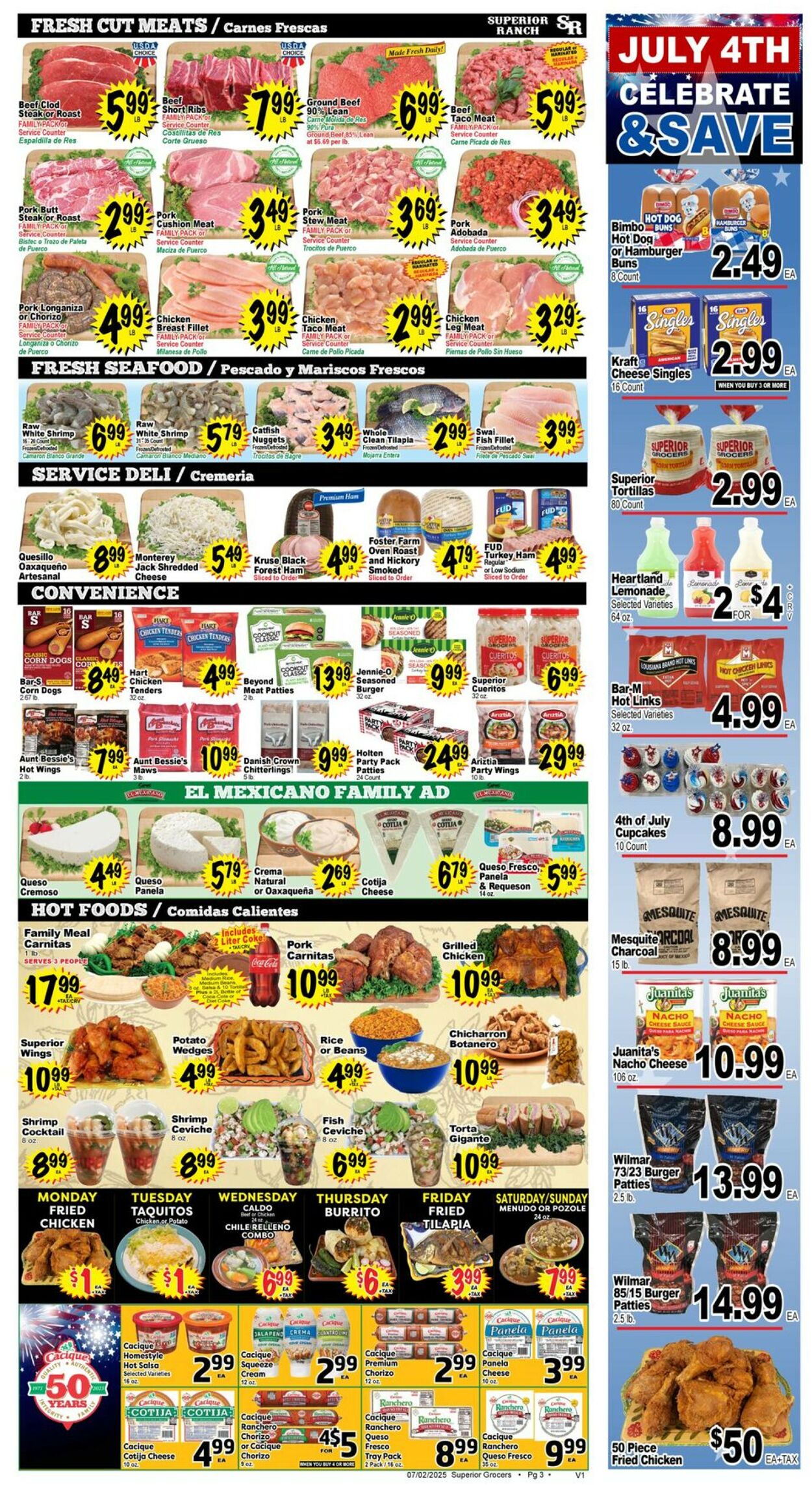 Catalogue Superior Grocers from 07/02/2025