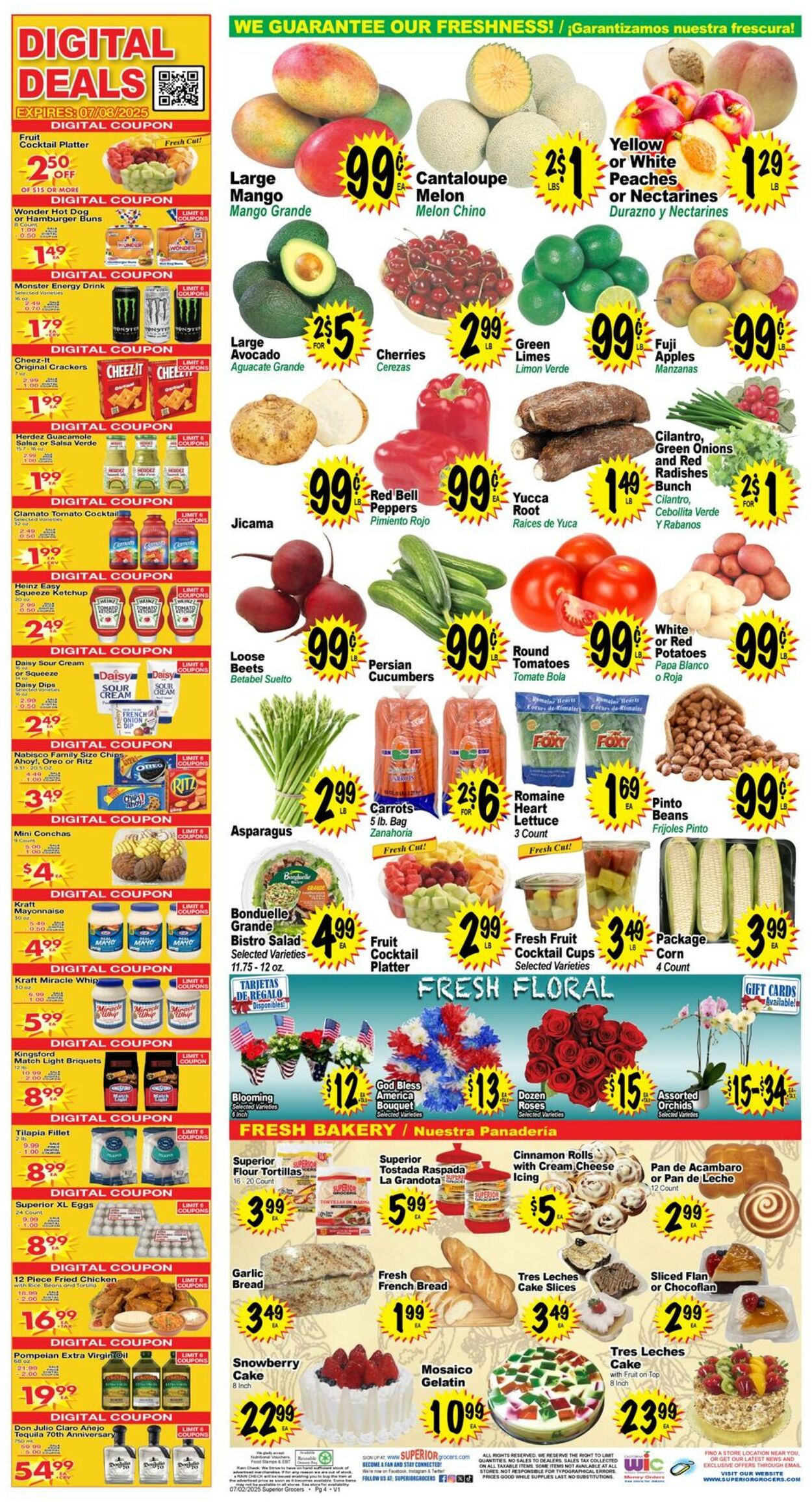 Catalogue Superior Grocers from 07/02/2025