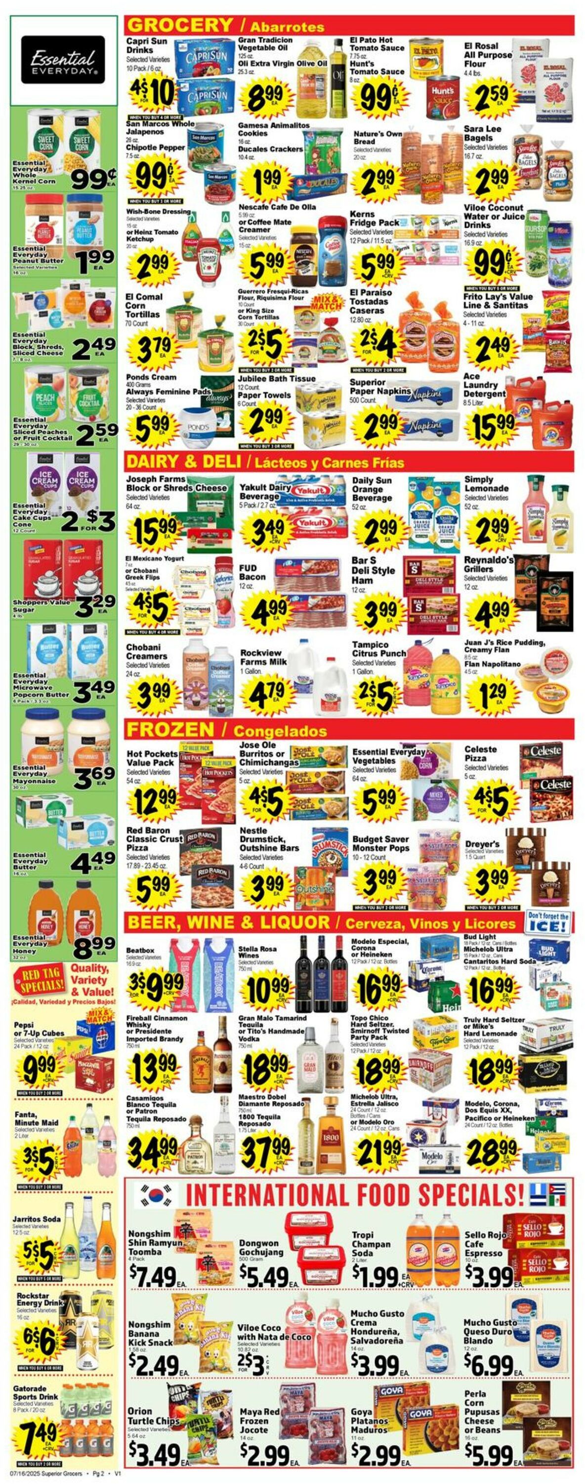 Catalogue Superior Grocers from 07/16/2025