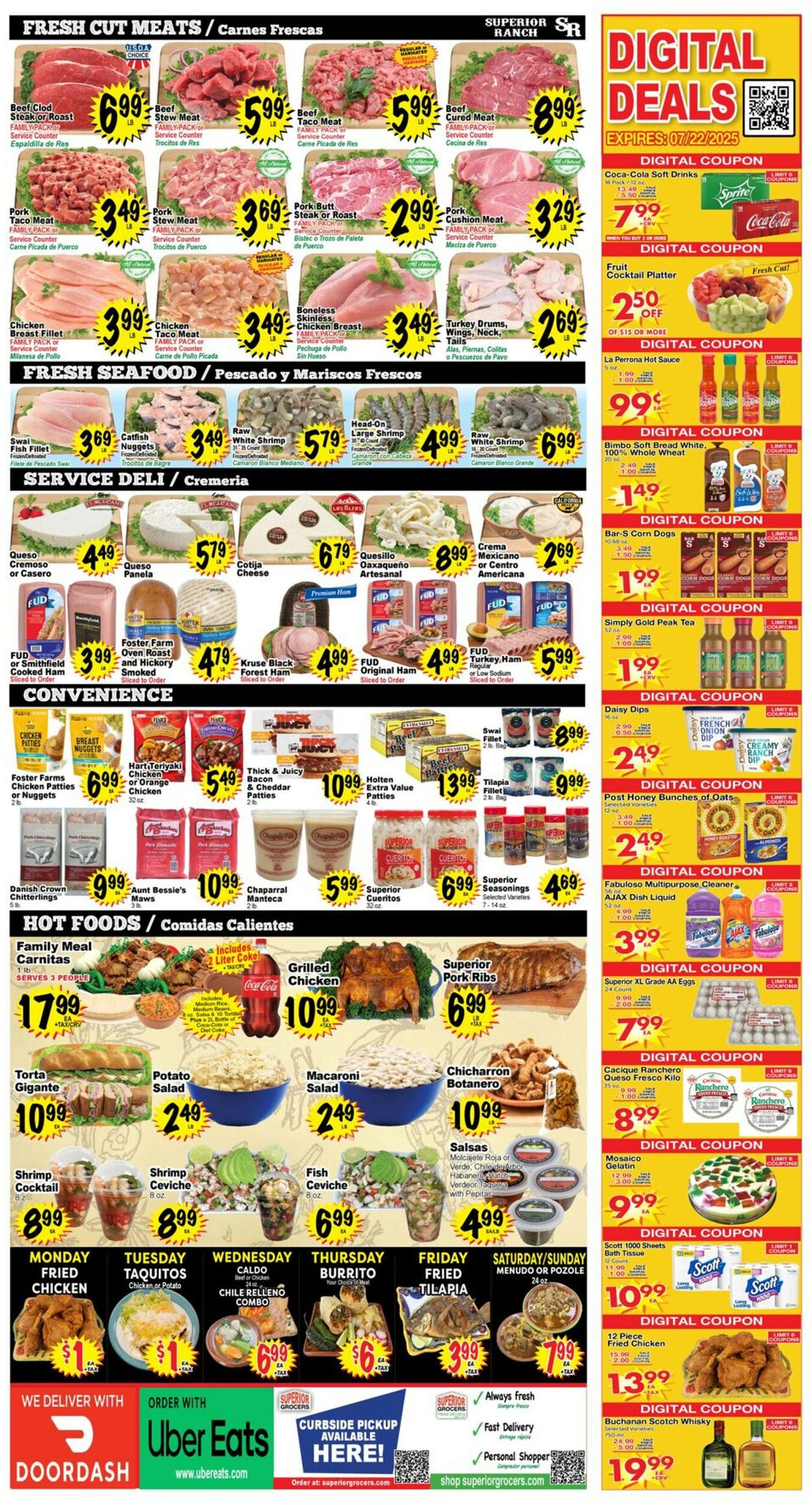 Catalogue Superior Grocers from 07/16/2025