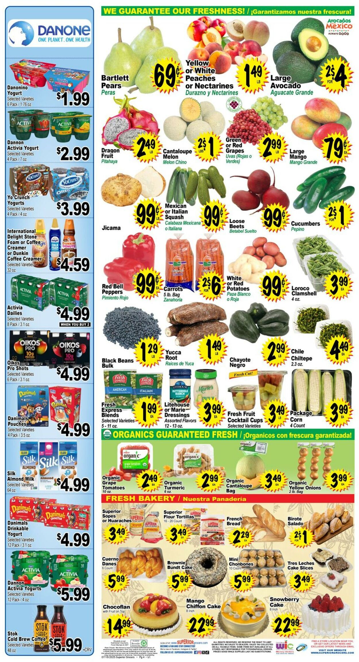Catalogue Superior Grocers from 07/16/2025