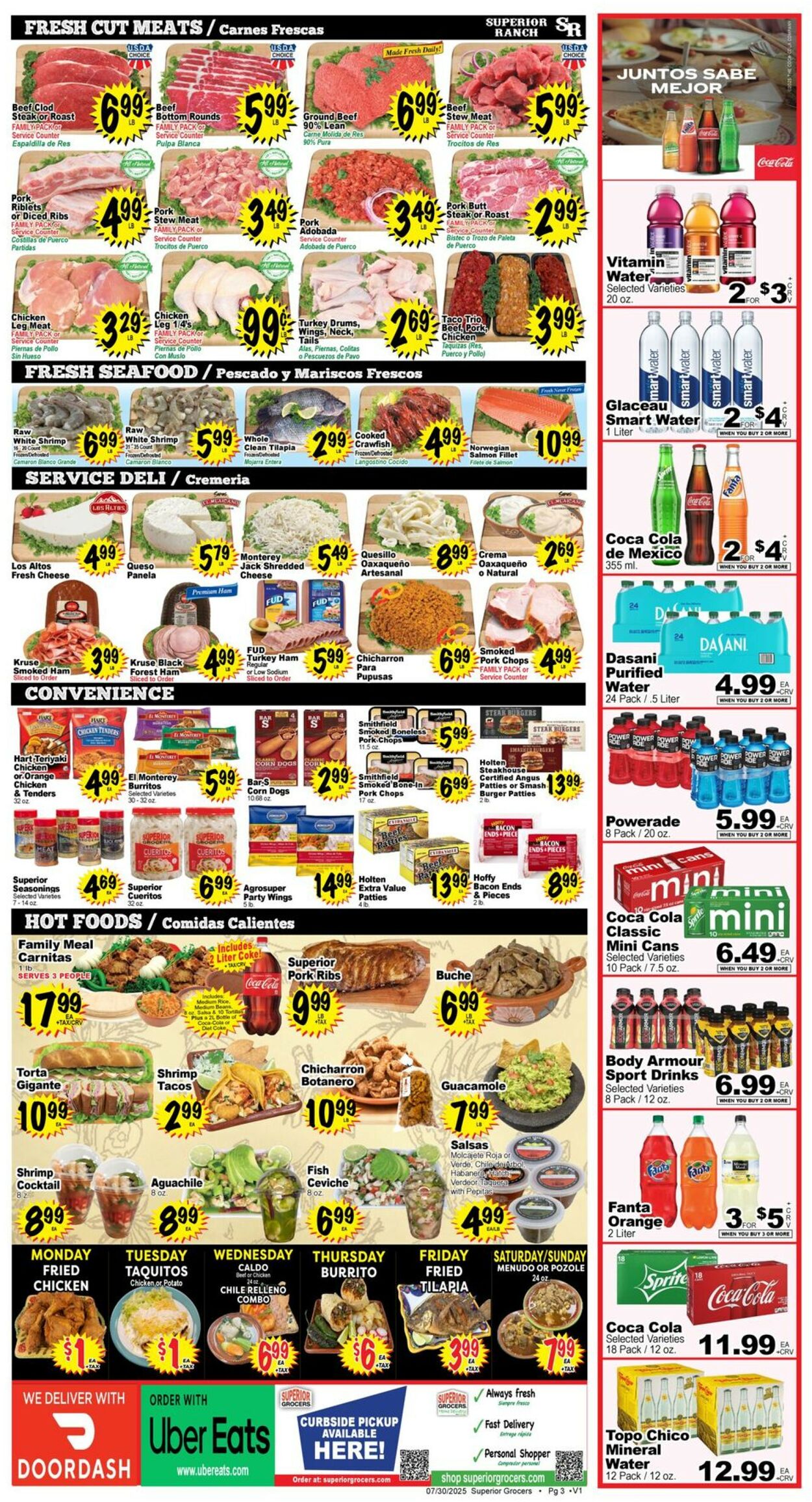 Catalogue Superior Grocers from 07/30/2025