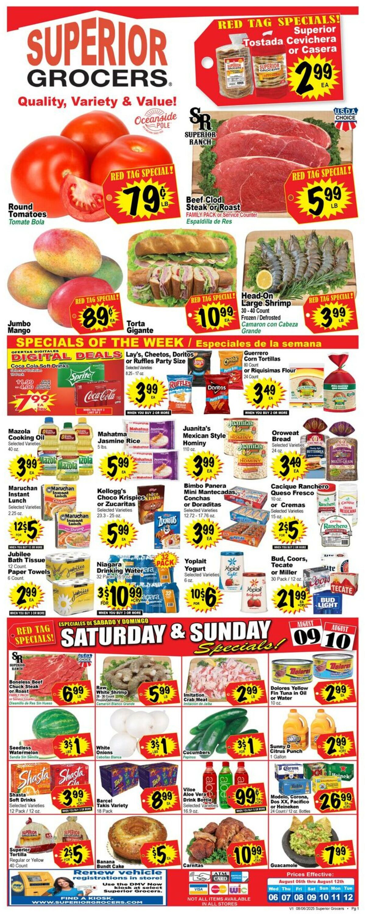 Catalogue Superior Grocers from 08/06/2025