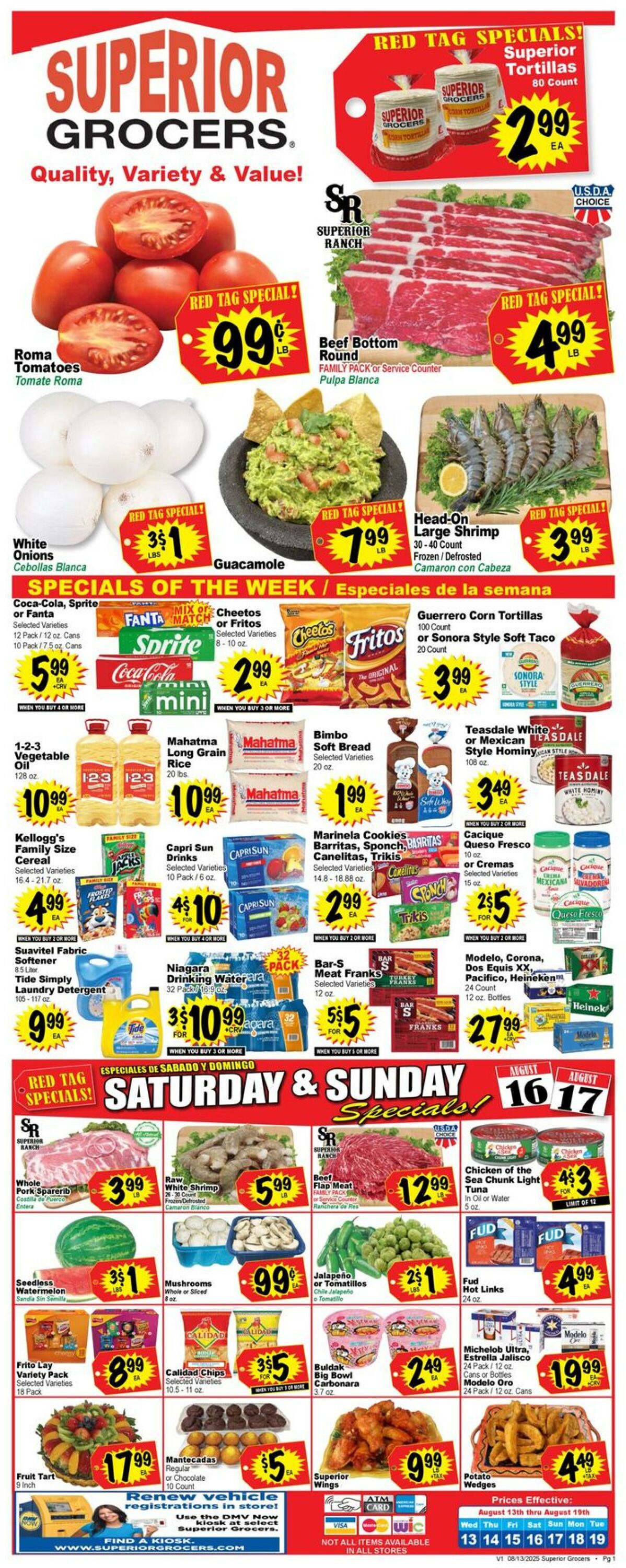 Catalogue Superior Grocers from 08/13/2025