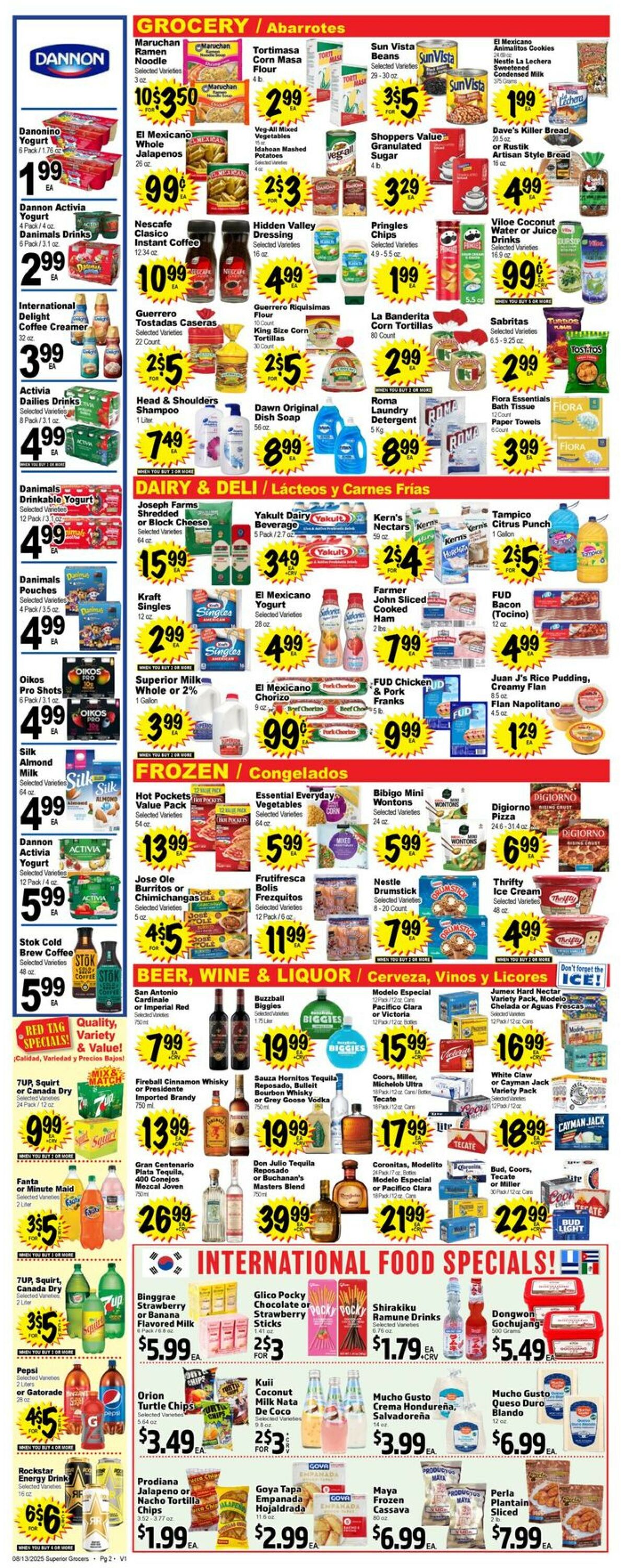 Catalogue Superior Grocers from 08/13/2025