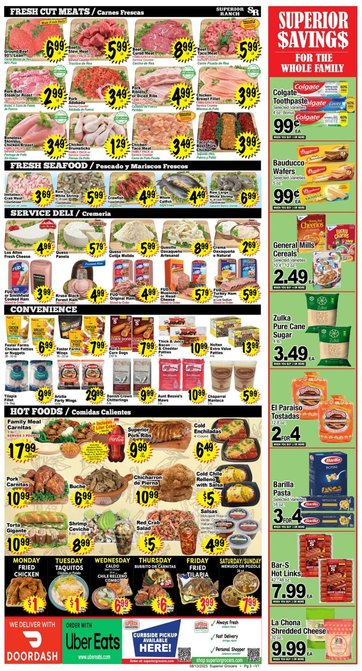 Catalogue Superior Grocers from 08/13/2025