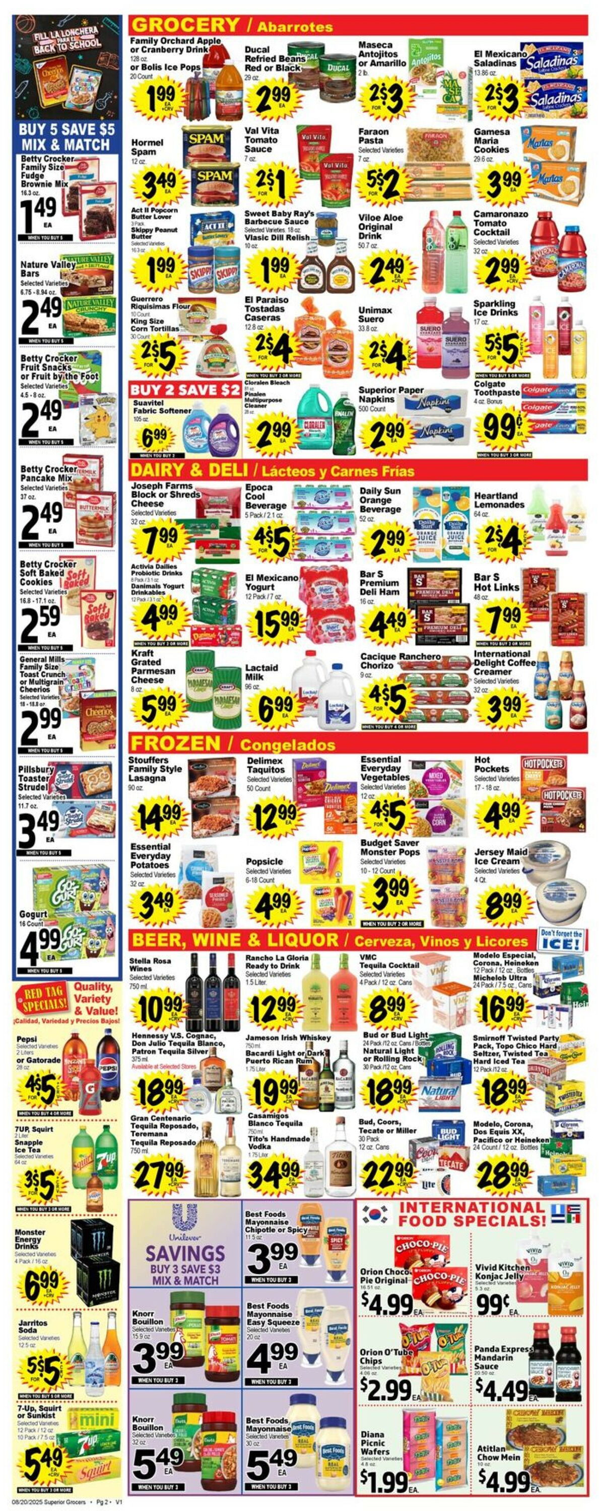 Catalogue Superior Grocers from 08/20/2025