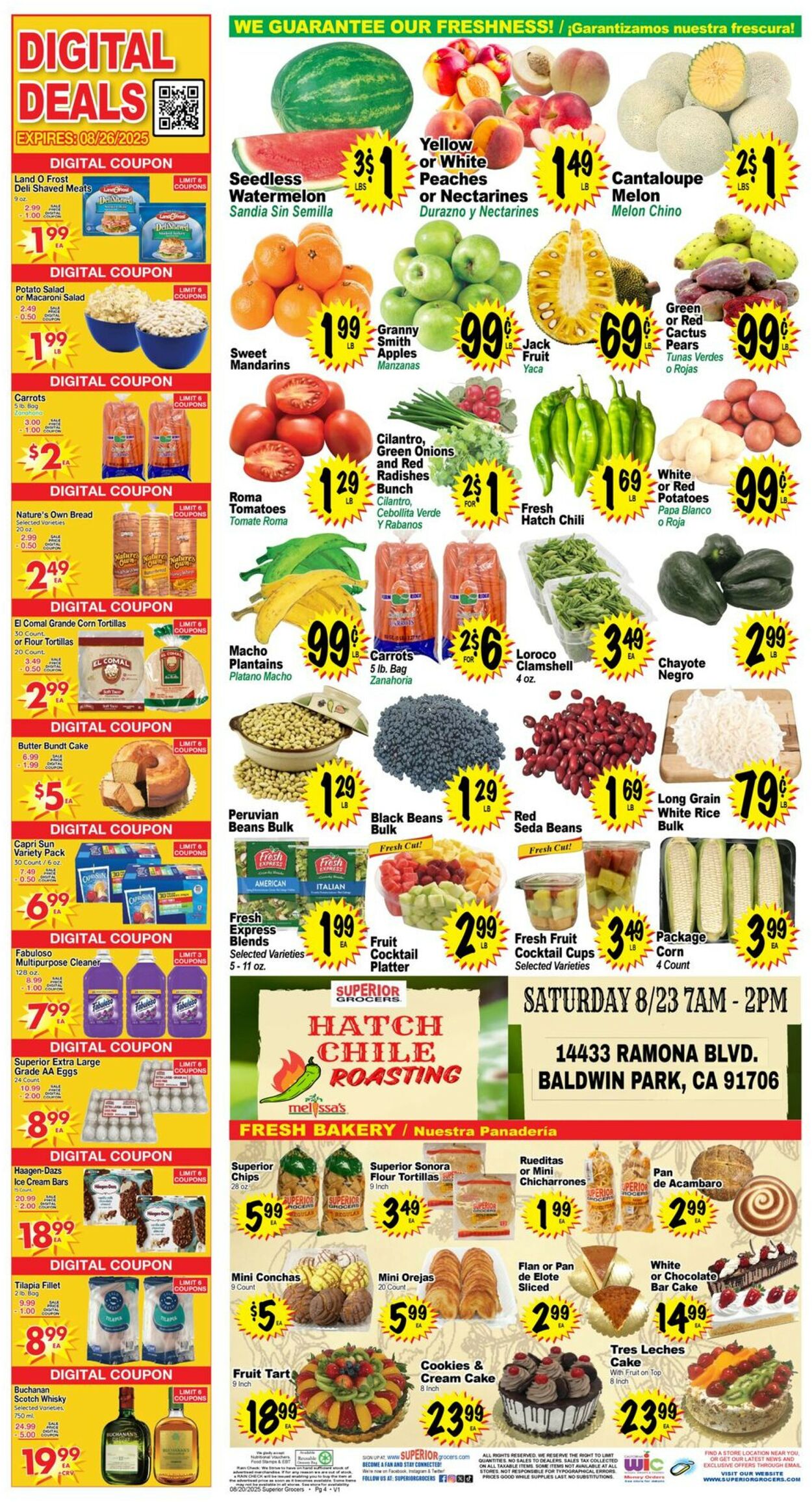 Catalogue Superior Grocers from 08/20/2025