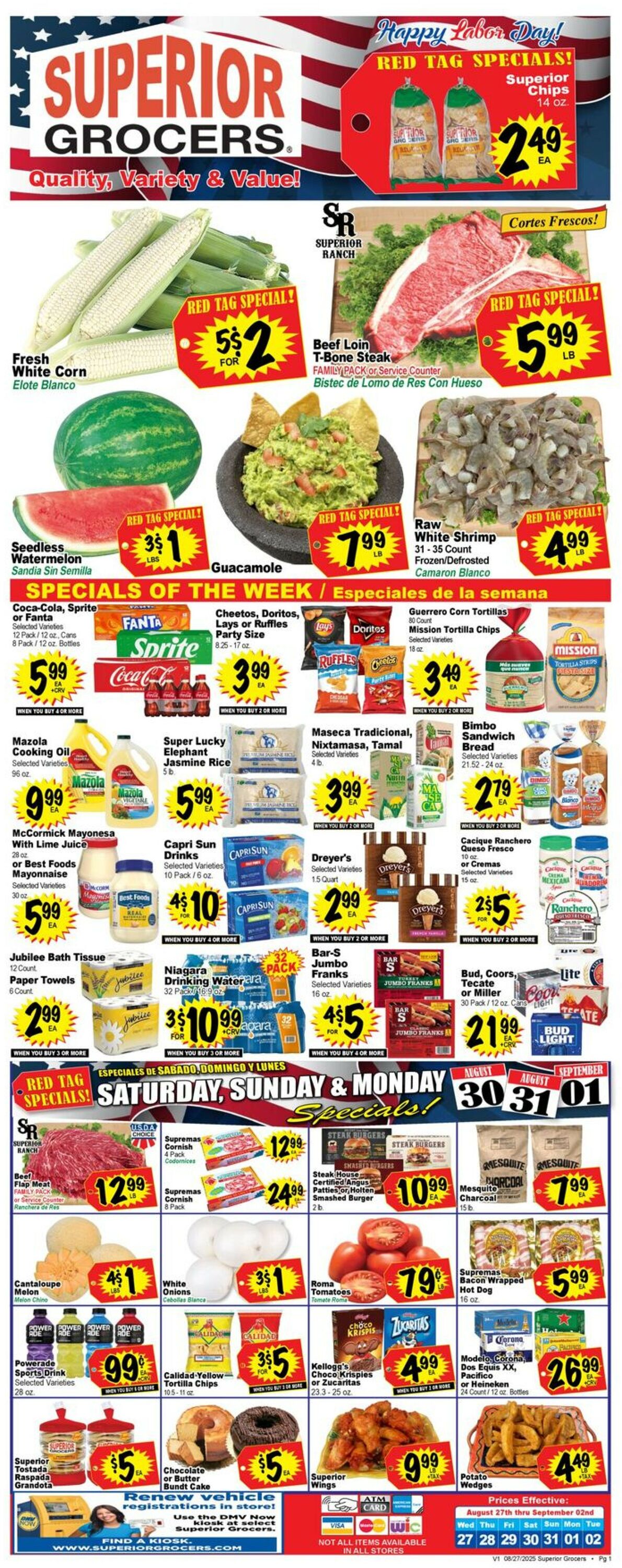 Catalogue Superior Grocers from 08/27/2025