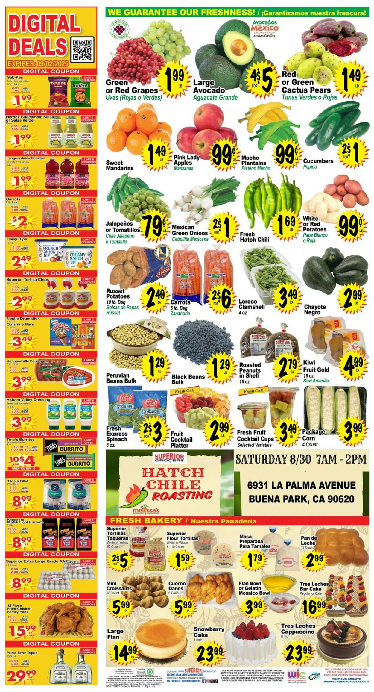 Catalogue Superior Grocers from 08/27/2025