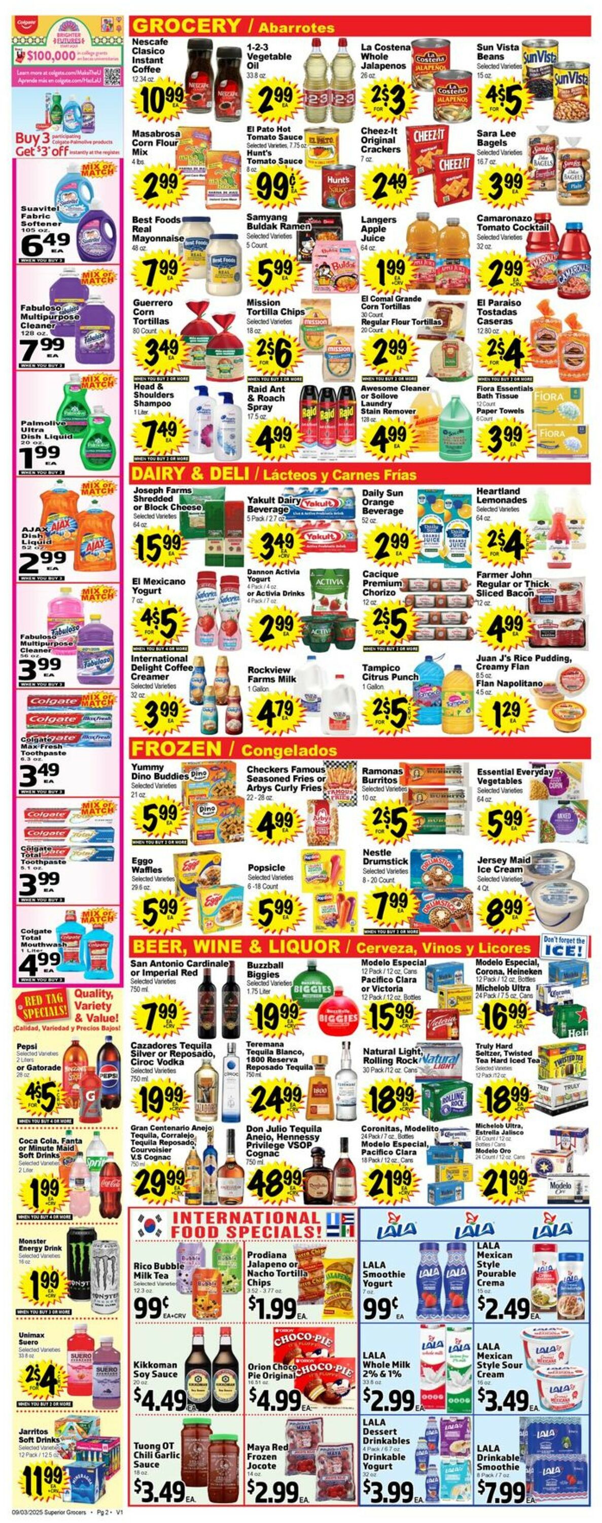 Catalogue Superior Grocers from 09/03/2025