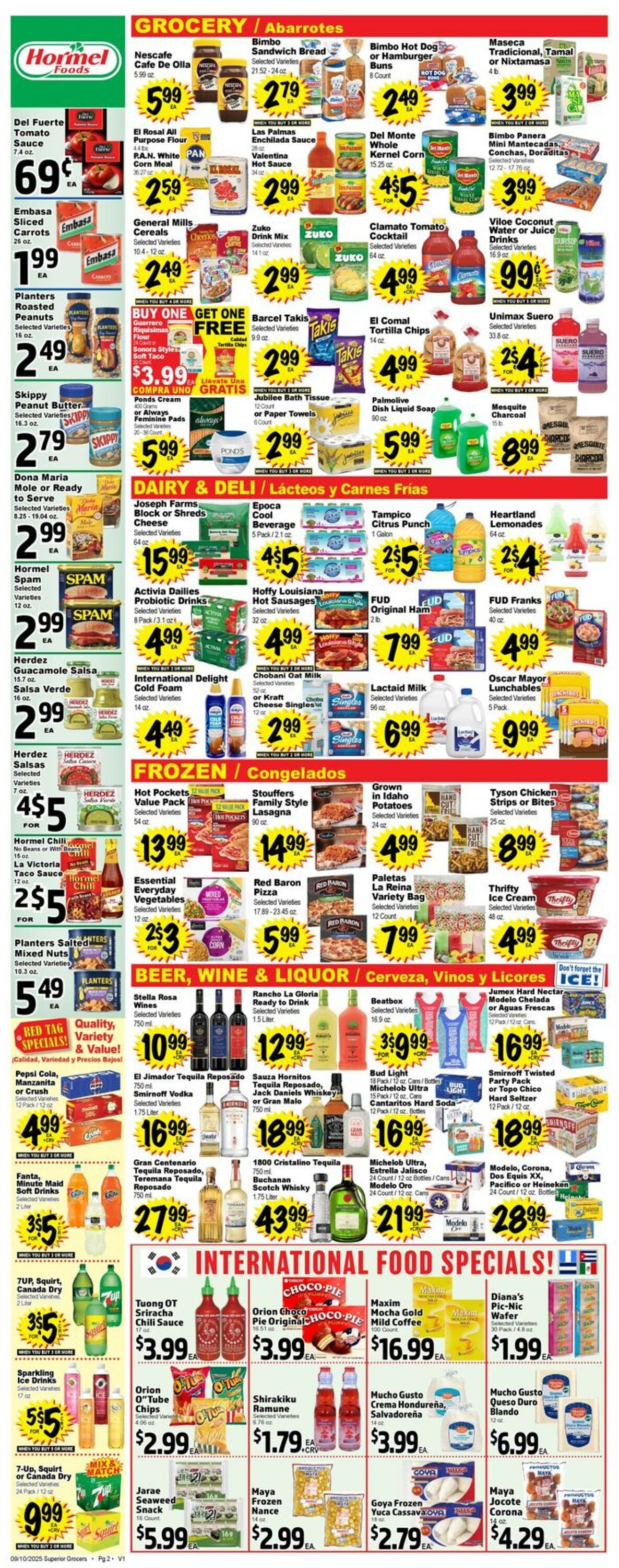 Catalogue Superior Grocers from 09/10/2025