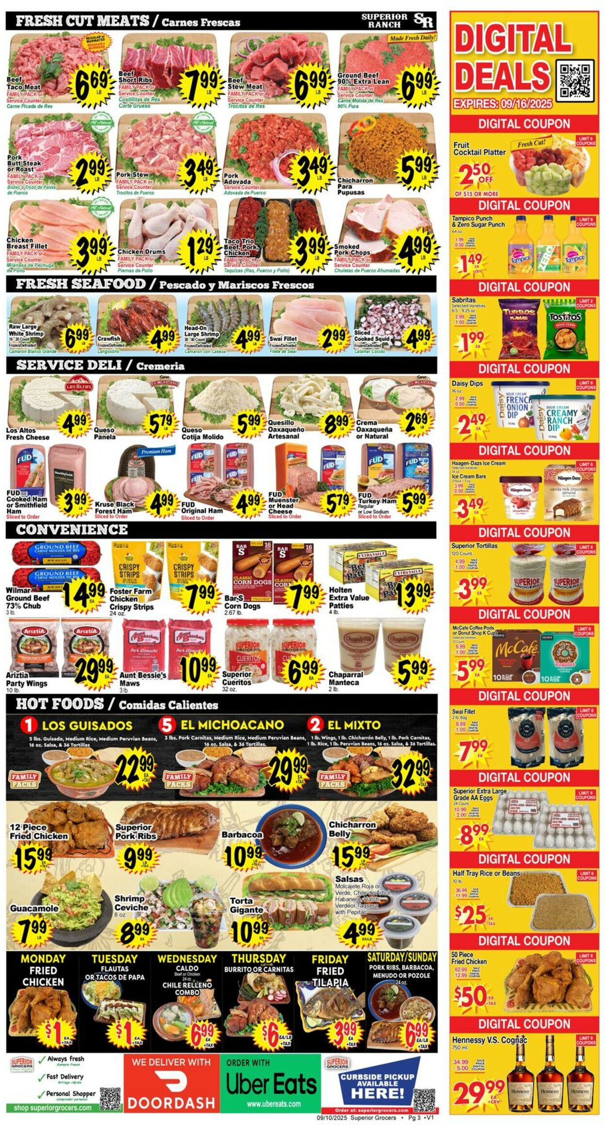 Catalogue Superior Grocers from 09/10/2025