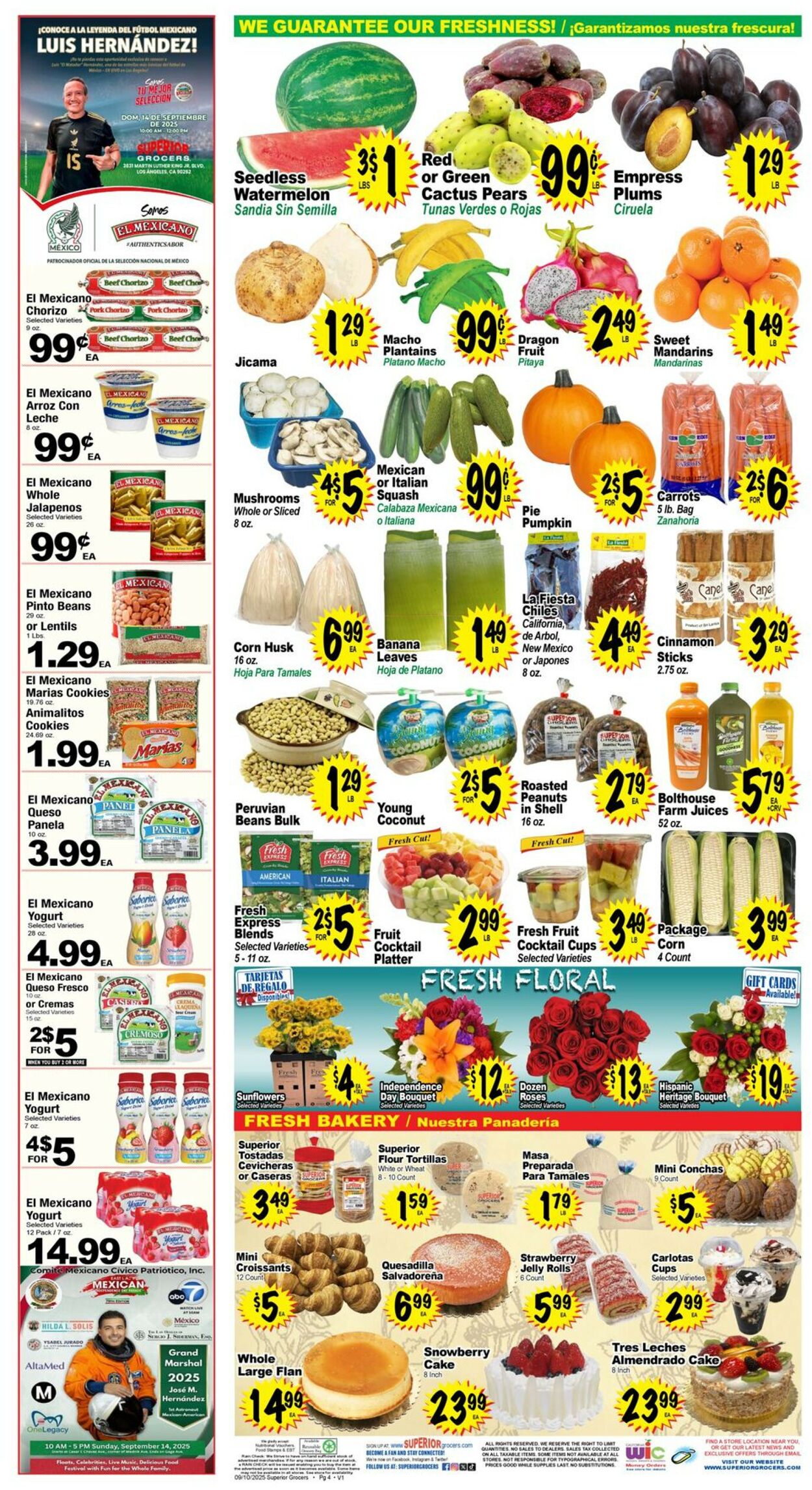 Catalogue Superior Grocers from 09/10/2025