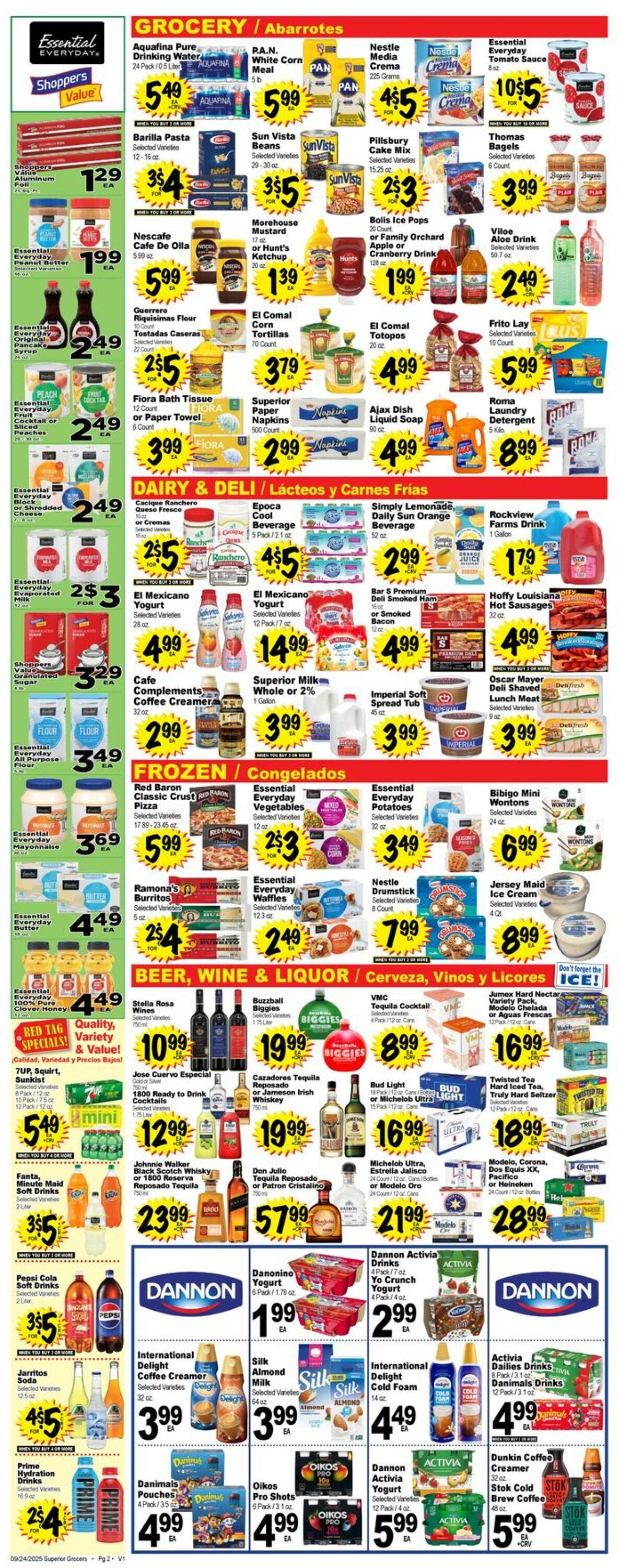 Catalogue Superior Grocers from 09/24/2025