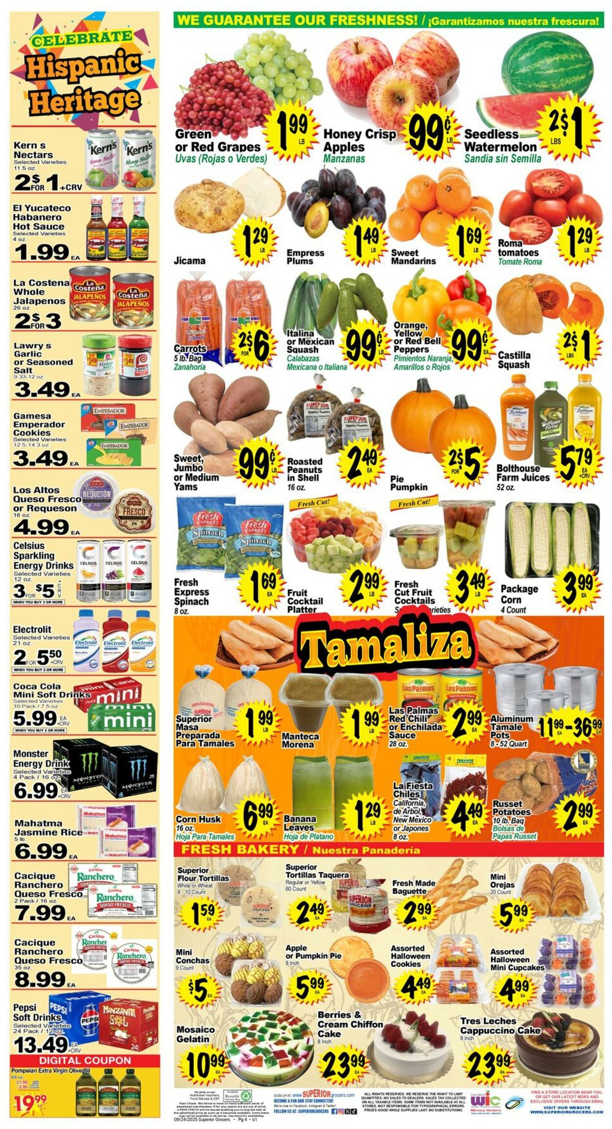 Catalogue Superior Grocers from 09/24/2025