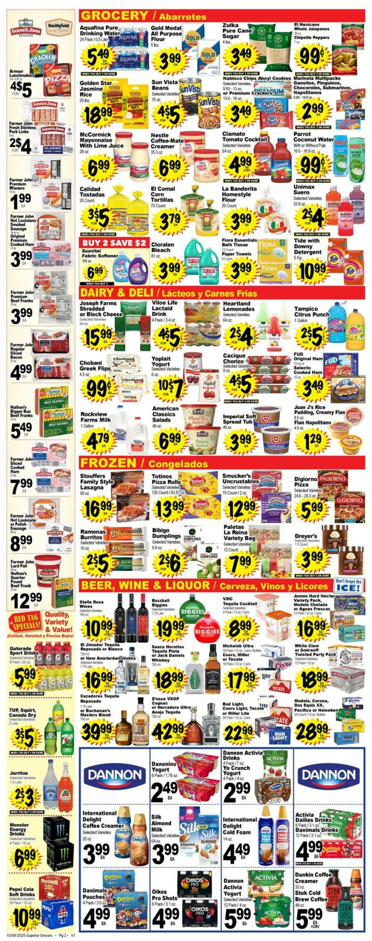 Catalogue Superior Grocers from 10/08/2025