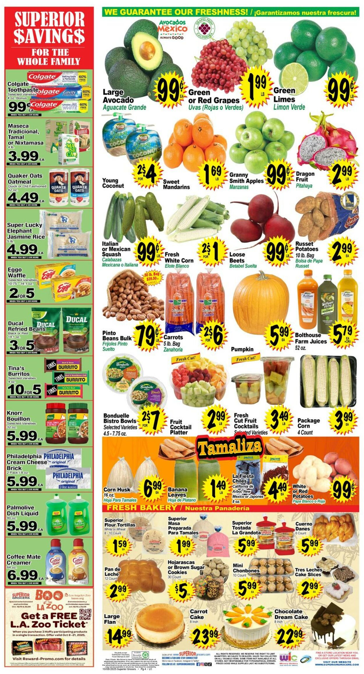 Catalogue Superior Grocers from 10/08/2025