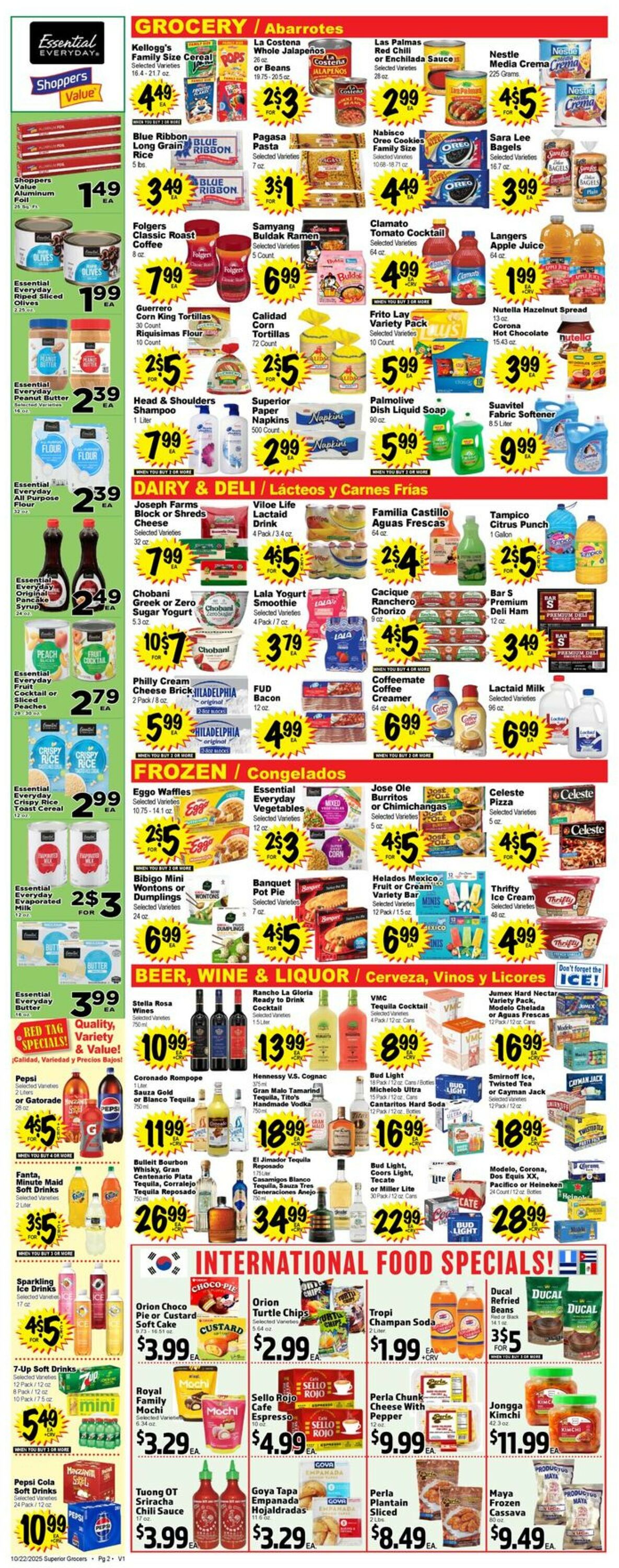 Catalogue Superior Grocers from 10/22/2025