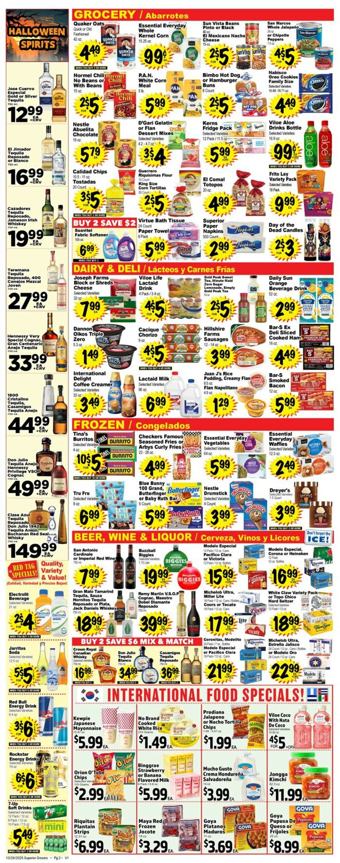 Catalogue Superior Grocers from 10/29/2025
