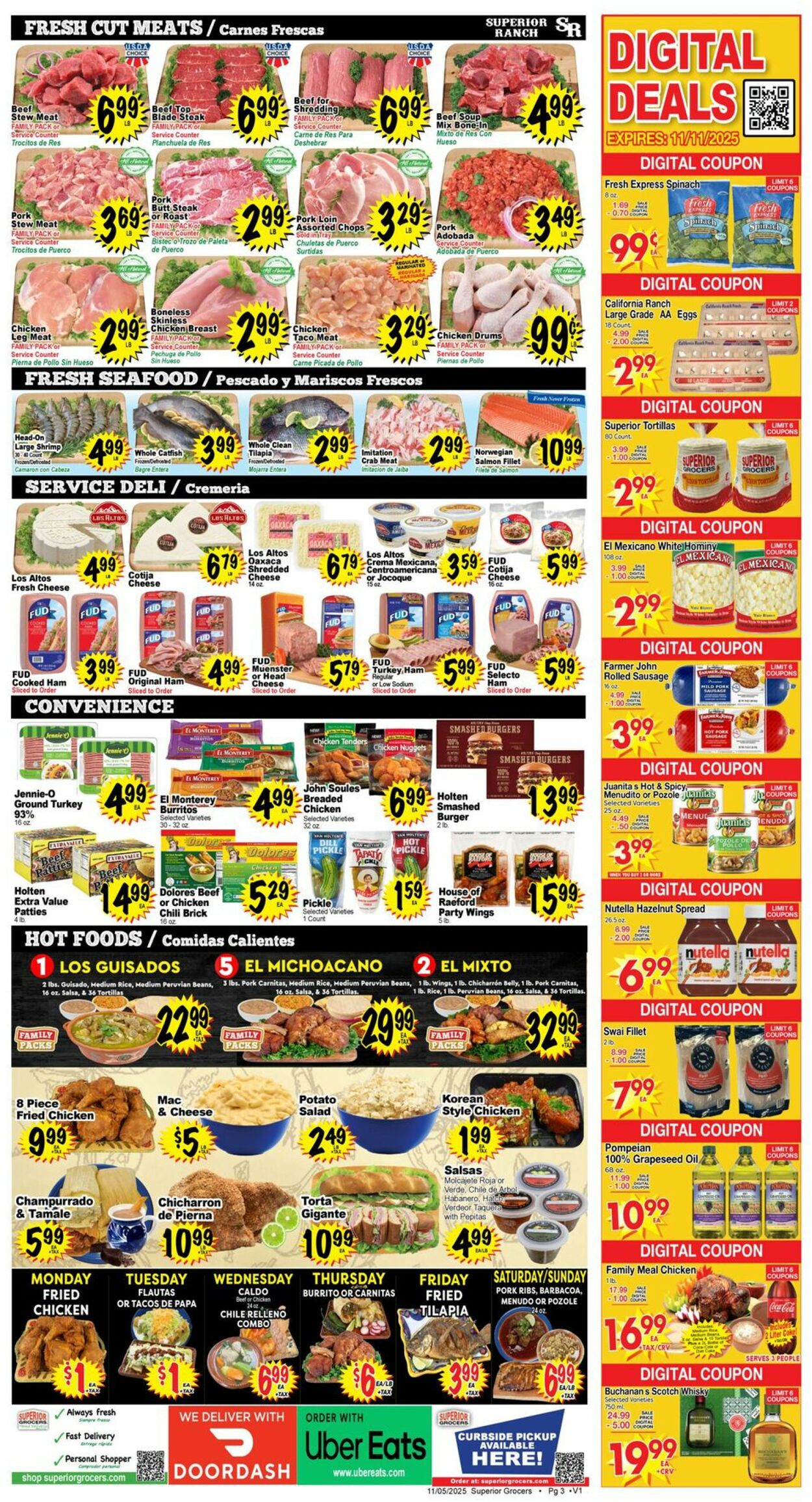 Catalogue Superior Grocers from 11/05/2025