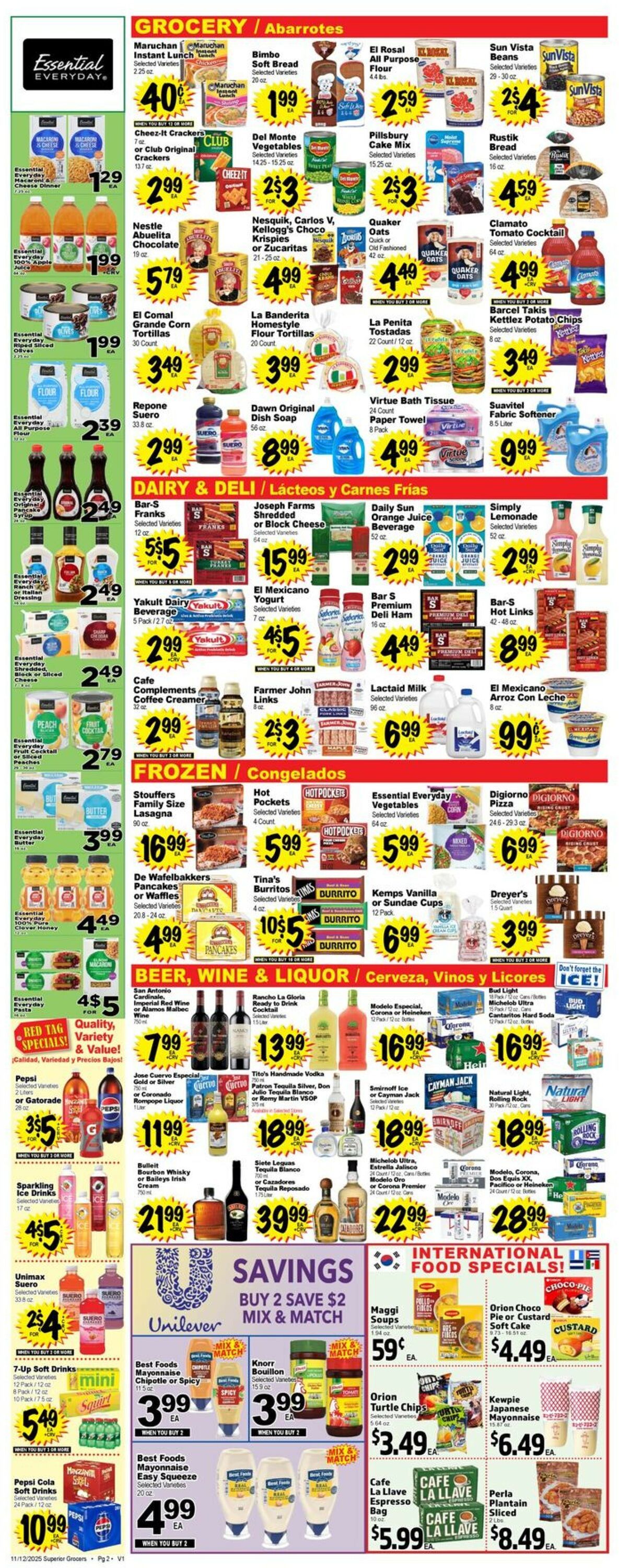 Catalogue Superior Grocers from 11/12/2025