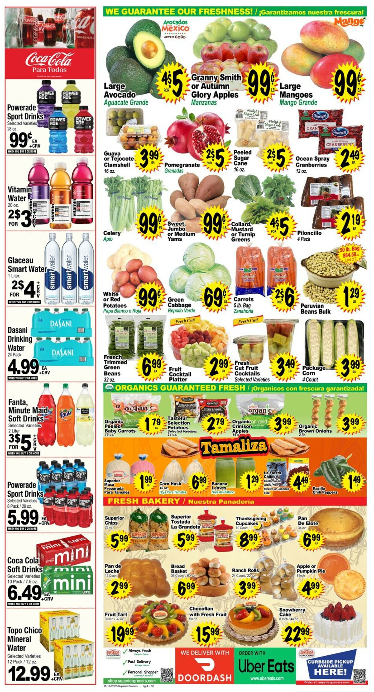 Catalogue Superior Grocers from 11/19/2025