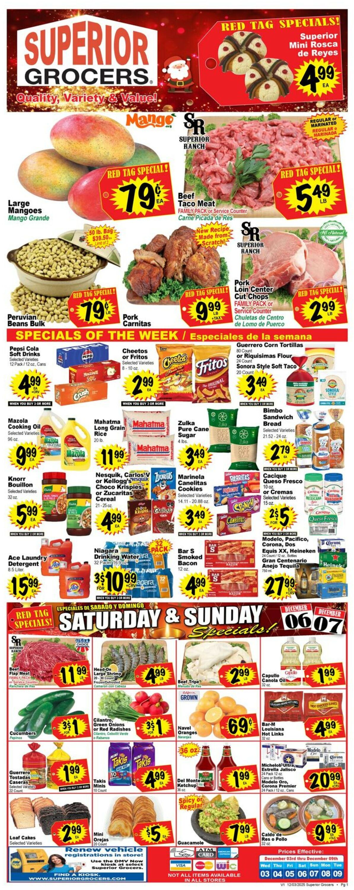 Catalogue Superior Grocers from 12/03/2025