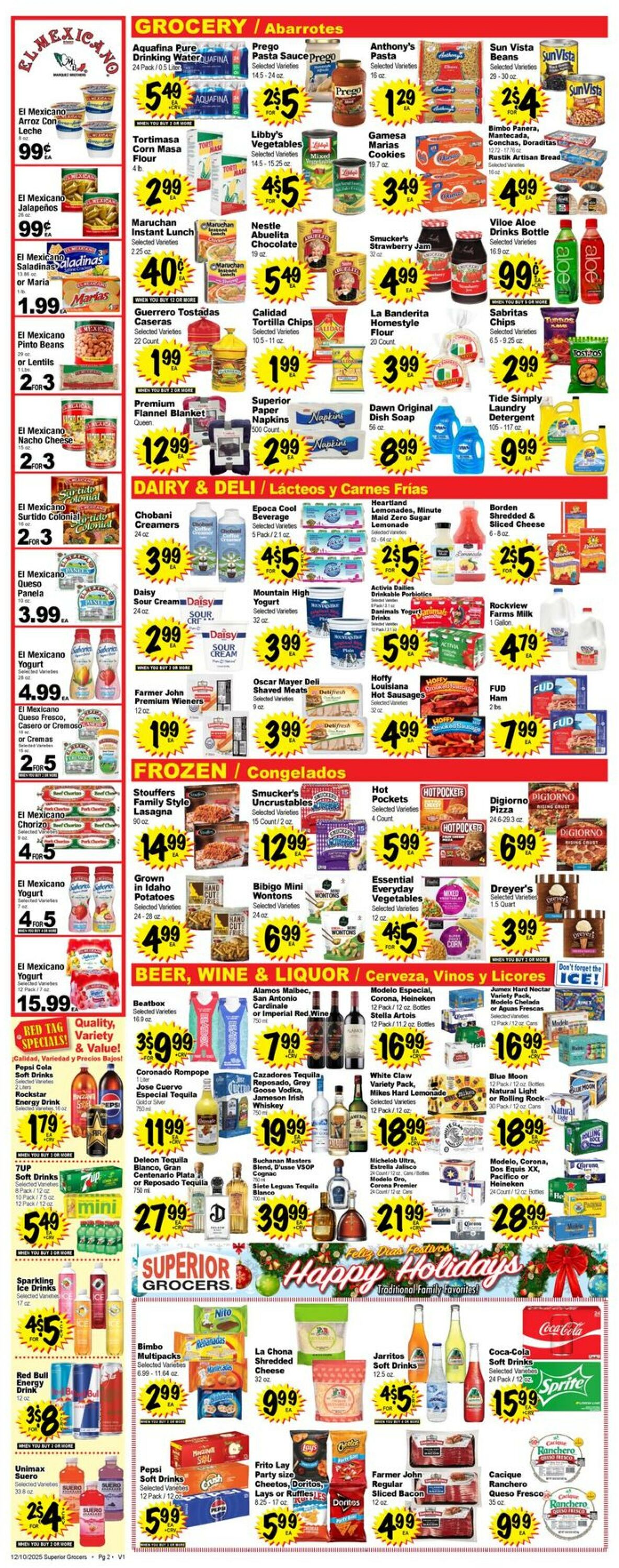 Catalogue Superior Grocers from 12/10/2025