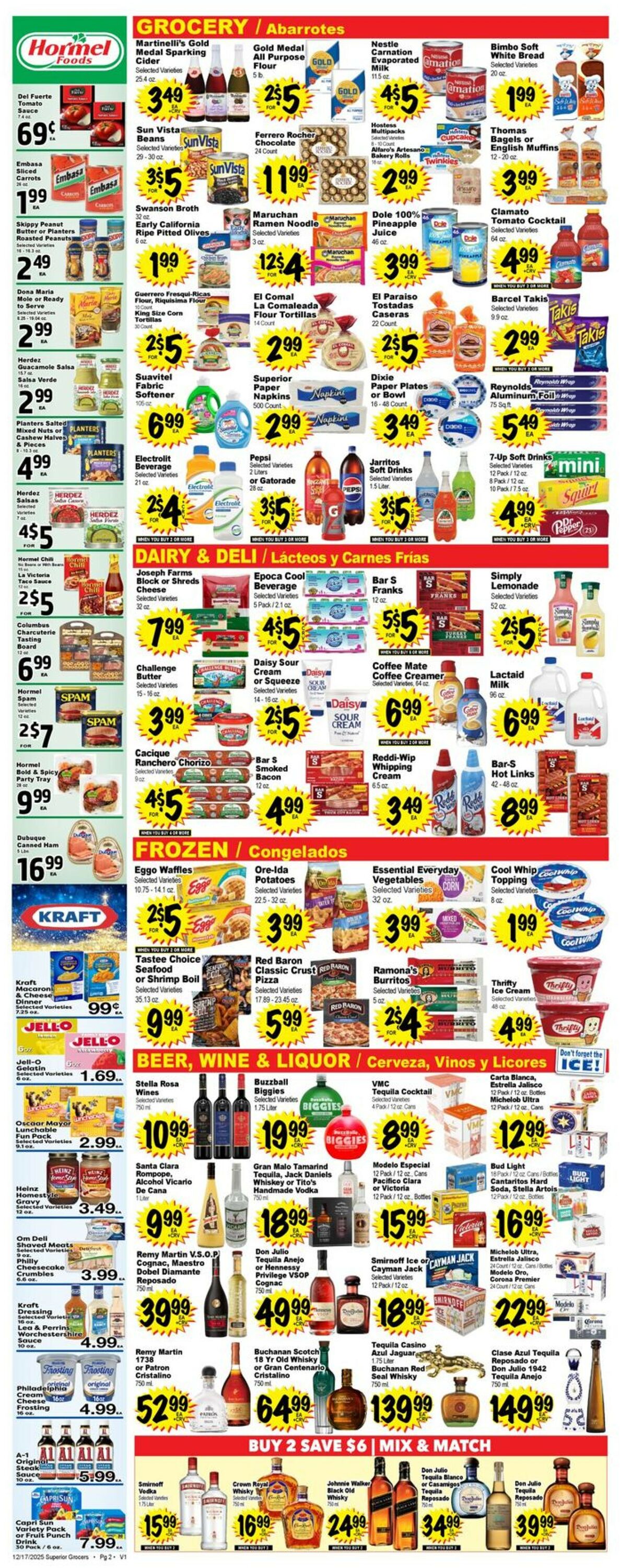 Catalogue Superior Grocers from 12/17/2025