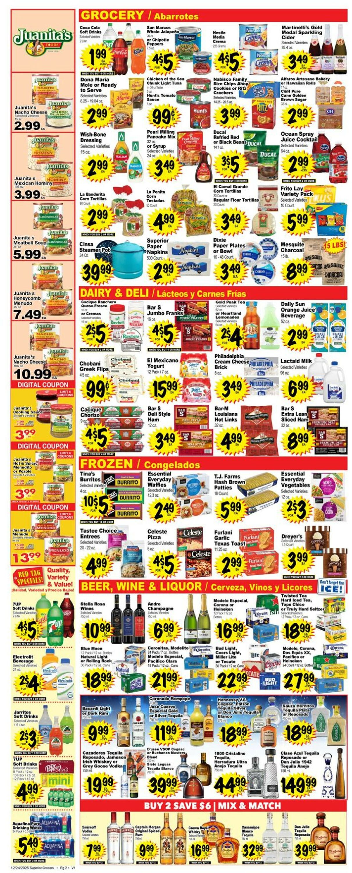 Catalogue Superior Grocers from 12/24/2025