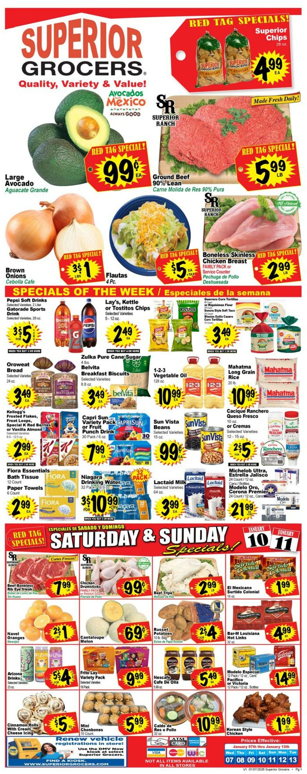 Catalogue Superior Grocers from 01/07/2026