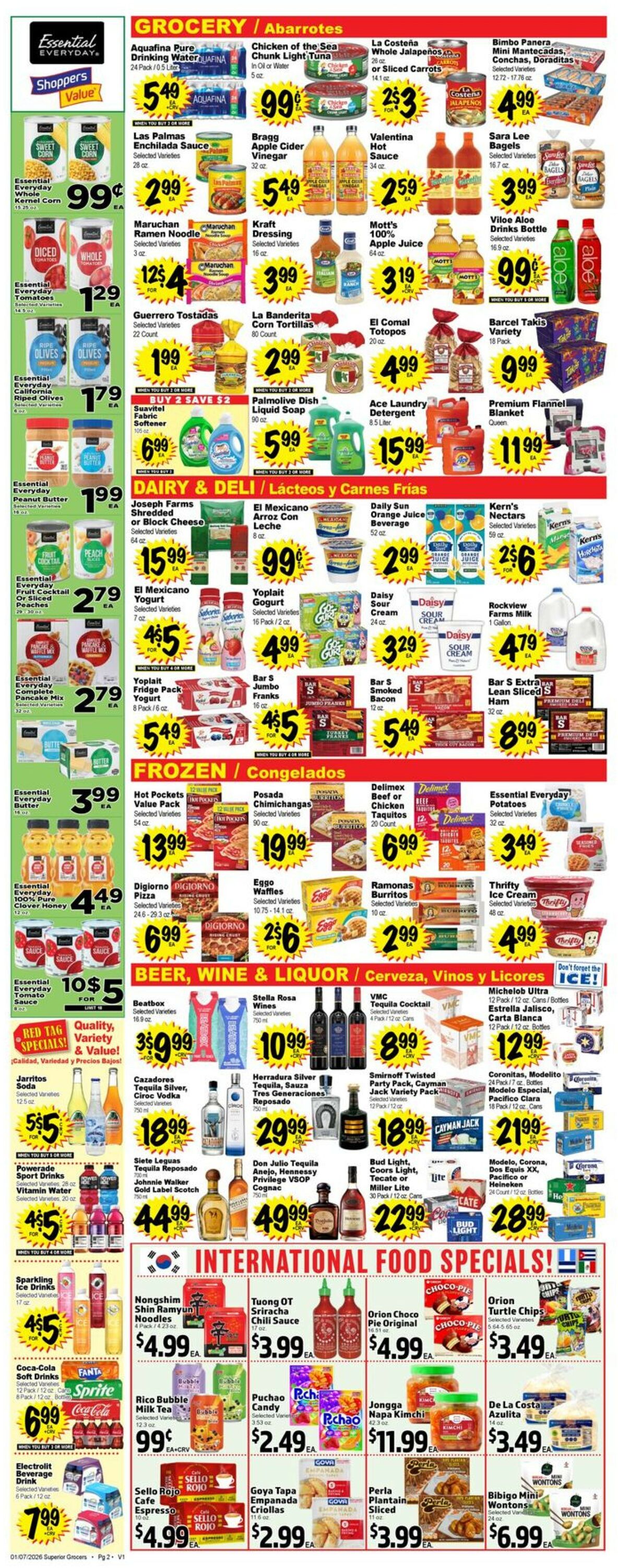 Catalogue Superior Grocers from 01/07/2026