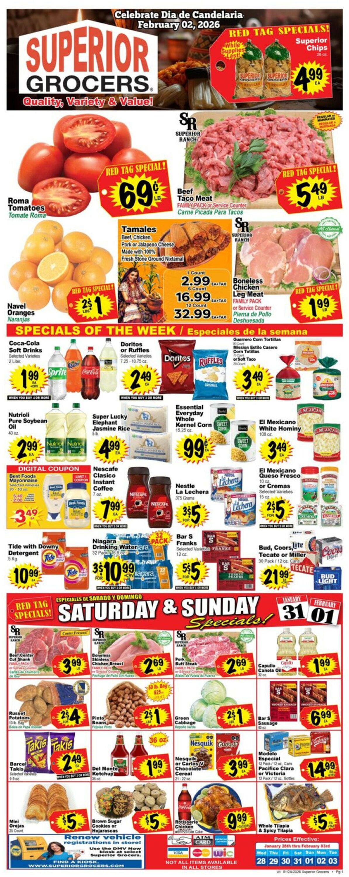 Catalogue Superior Grocers from 01/28/2026