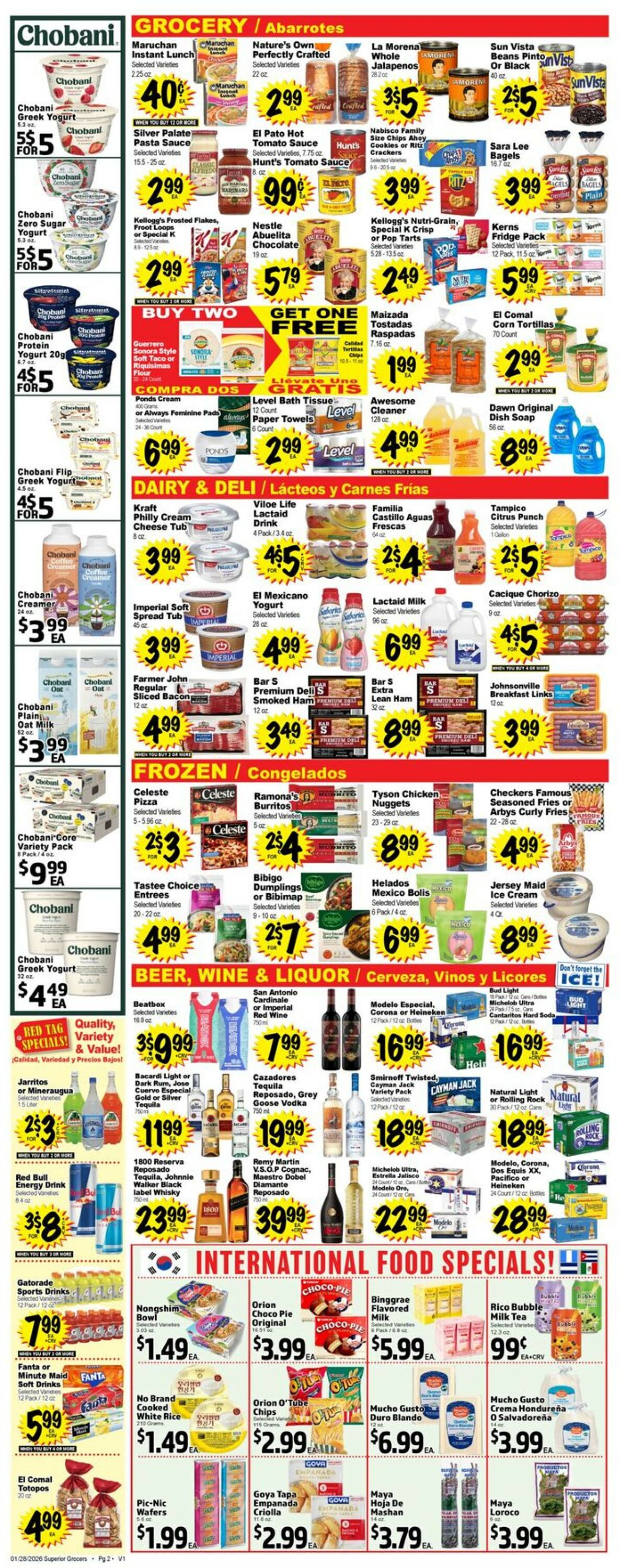 Catalogue Superior Grocers from 01/28/2026