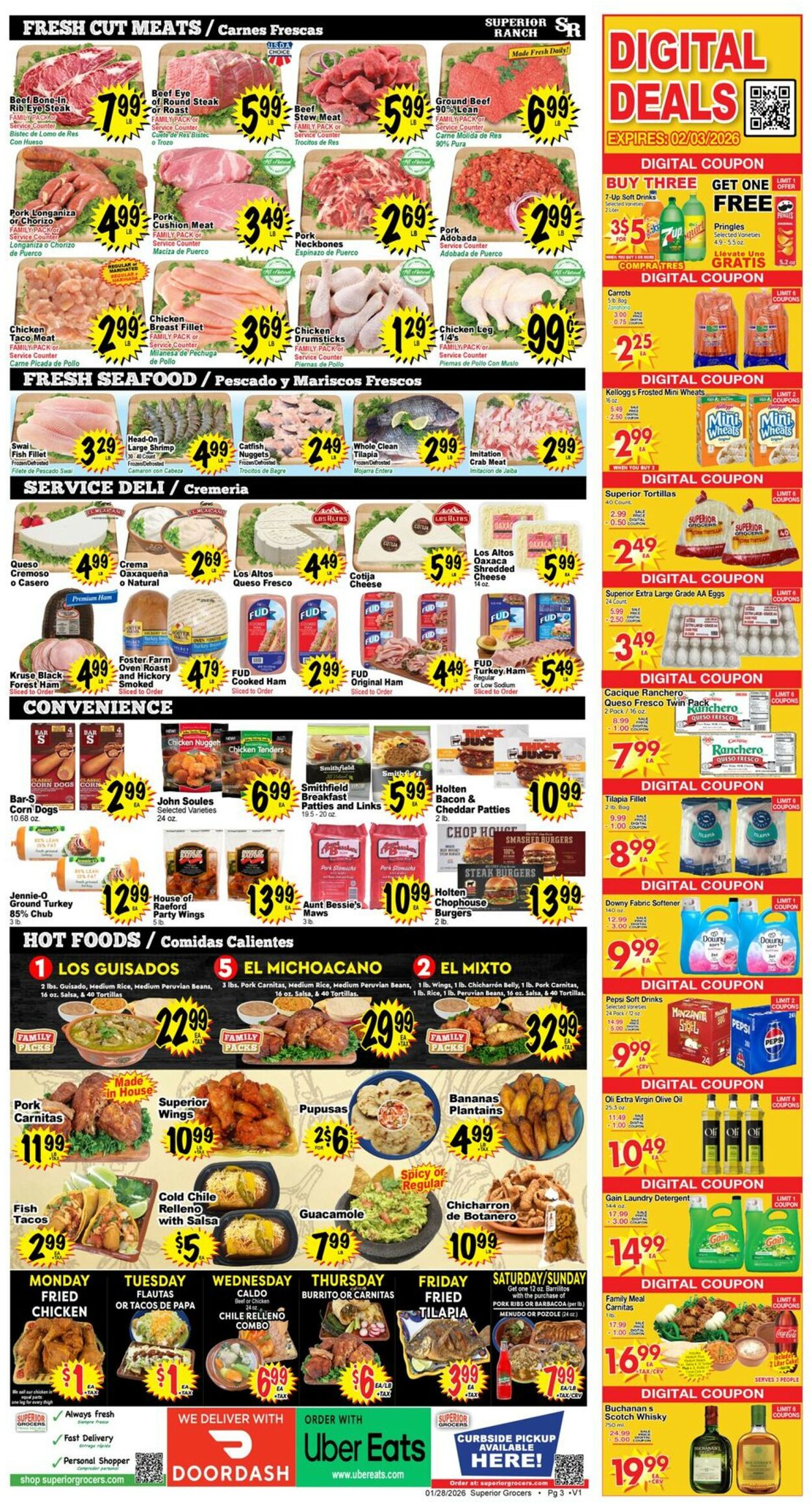 Catalogue Superior Grocers from 01/28/2026