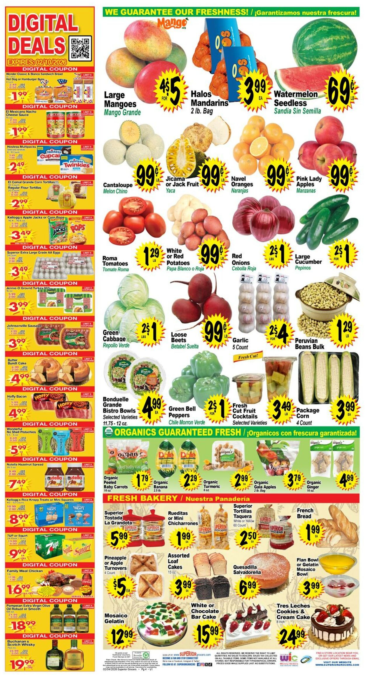 Catalogue Superior Grocers from 02/04/2026