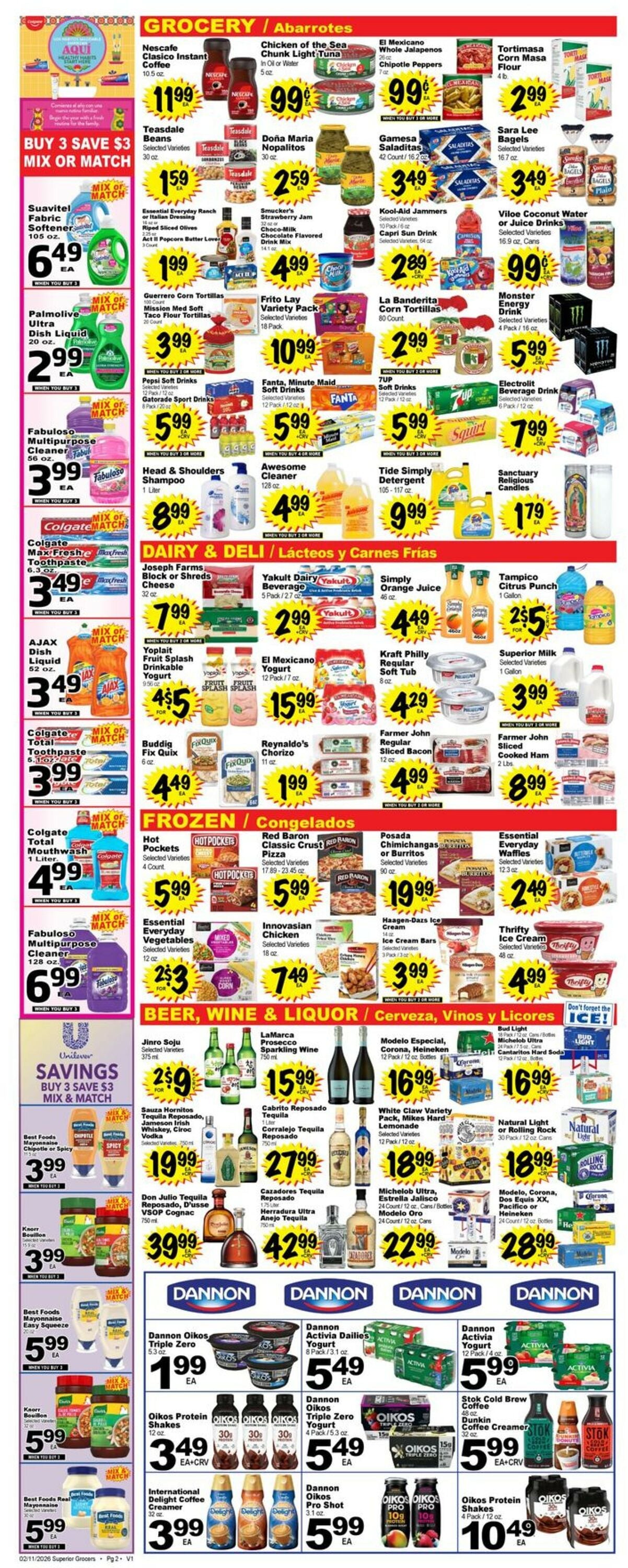 Catalogue Superior Grocers from 02/11/2026