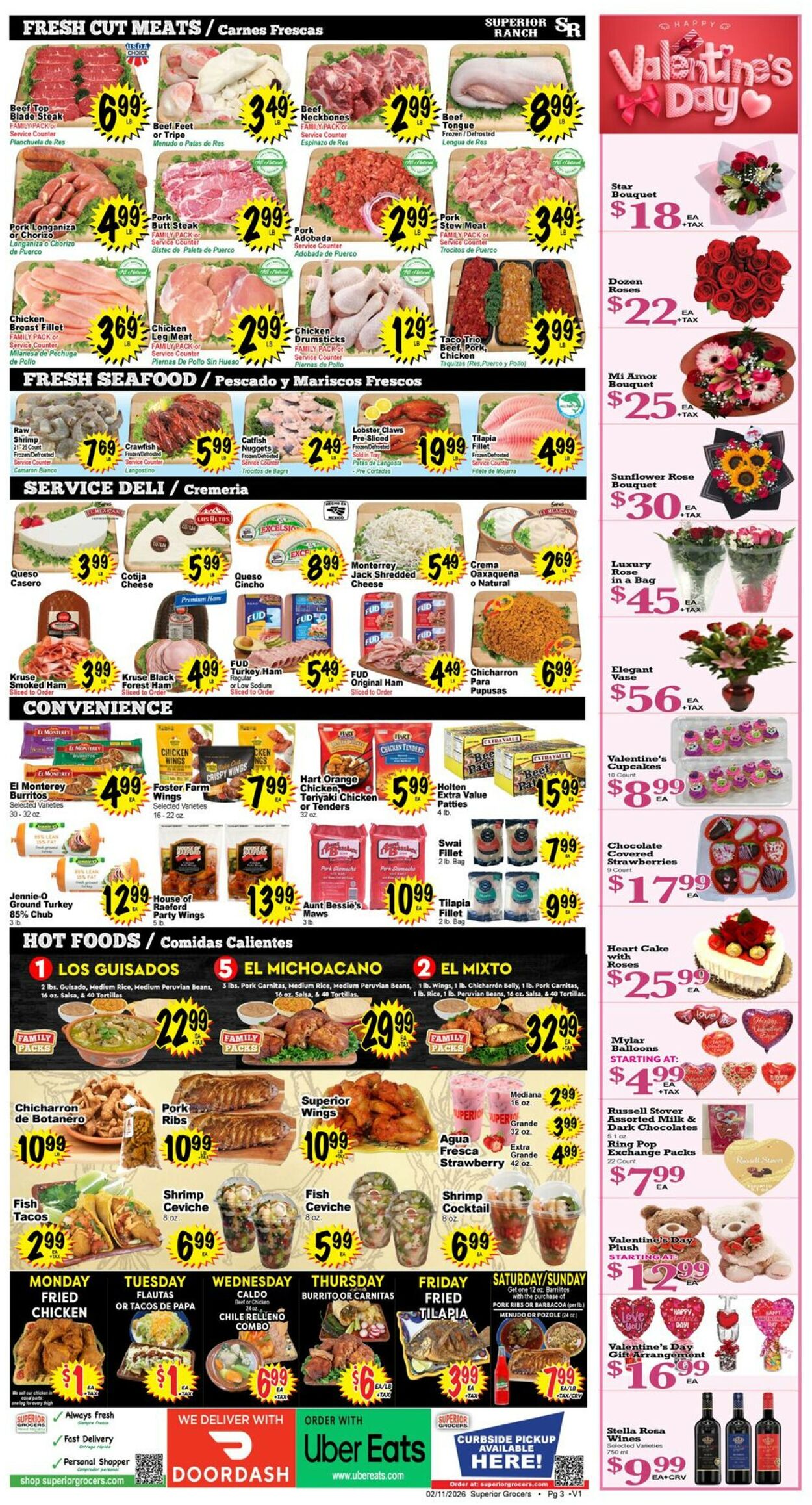Catalogue Superior Grocers from 02/11/2026